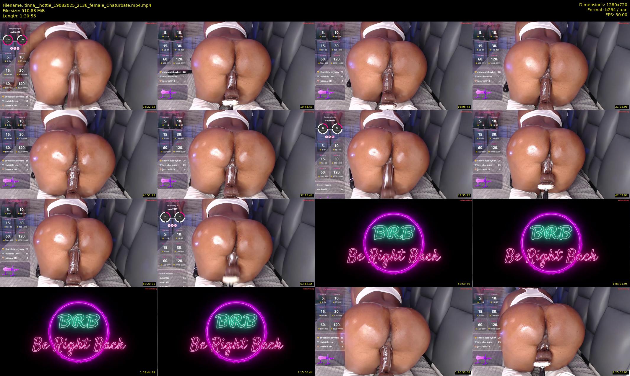 tinna__hottie — 91 minute Chaturbate female cam show recording, 720p, Aug 19, 2025