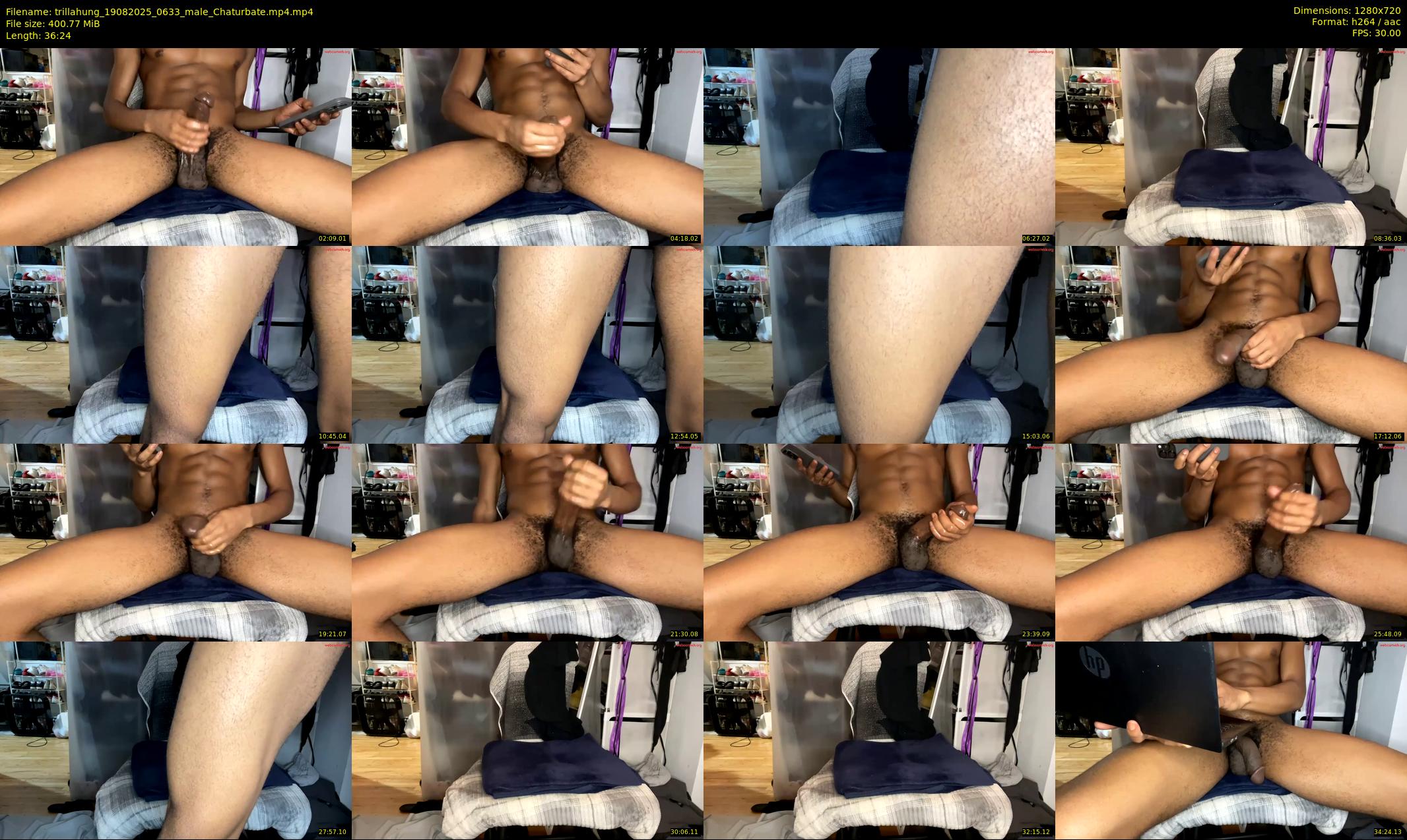 trillahung — 37 minute Chaturbate male cam show recording, 720p, Aug 19, 2025