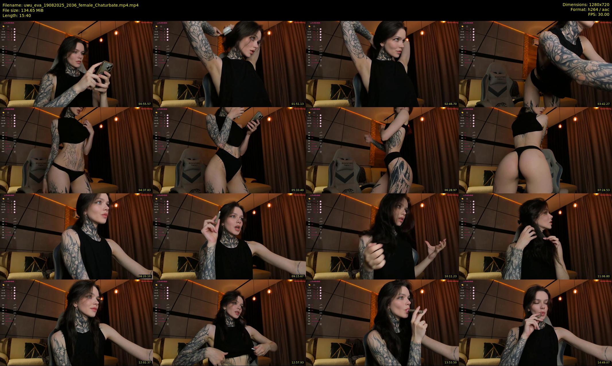 uwu_eva — 16 minute Chaturbate female cam show recording, 720p, Aug 19, 2025