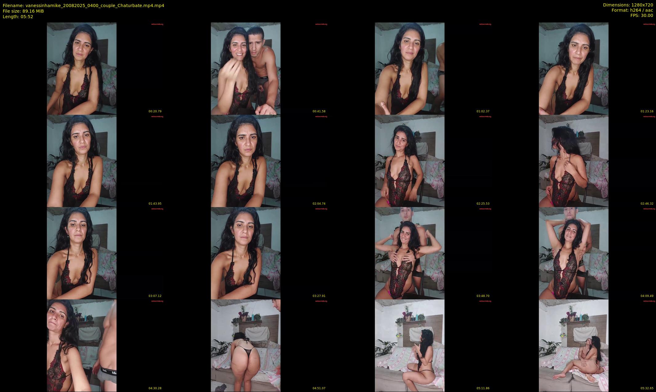 vanessinhamike — 6 minute Chaturbate couple cam show recording, 720p, Aug 20, 2025