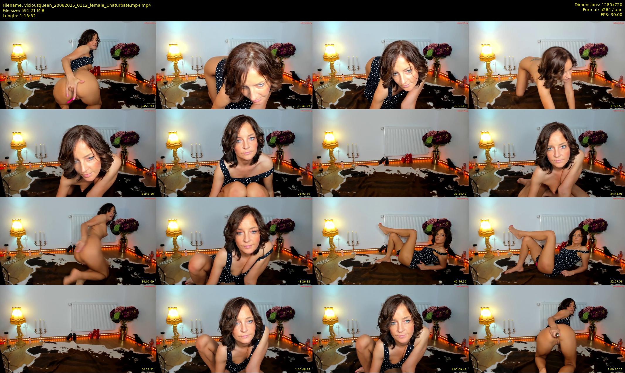 viciousqueen — 74 minute Chaturbate female cam show recording, 720p, Aug 20, 2025