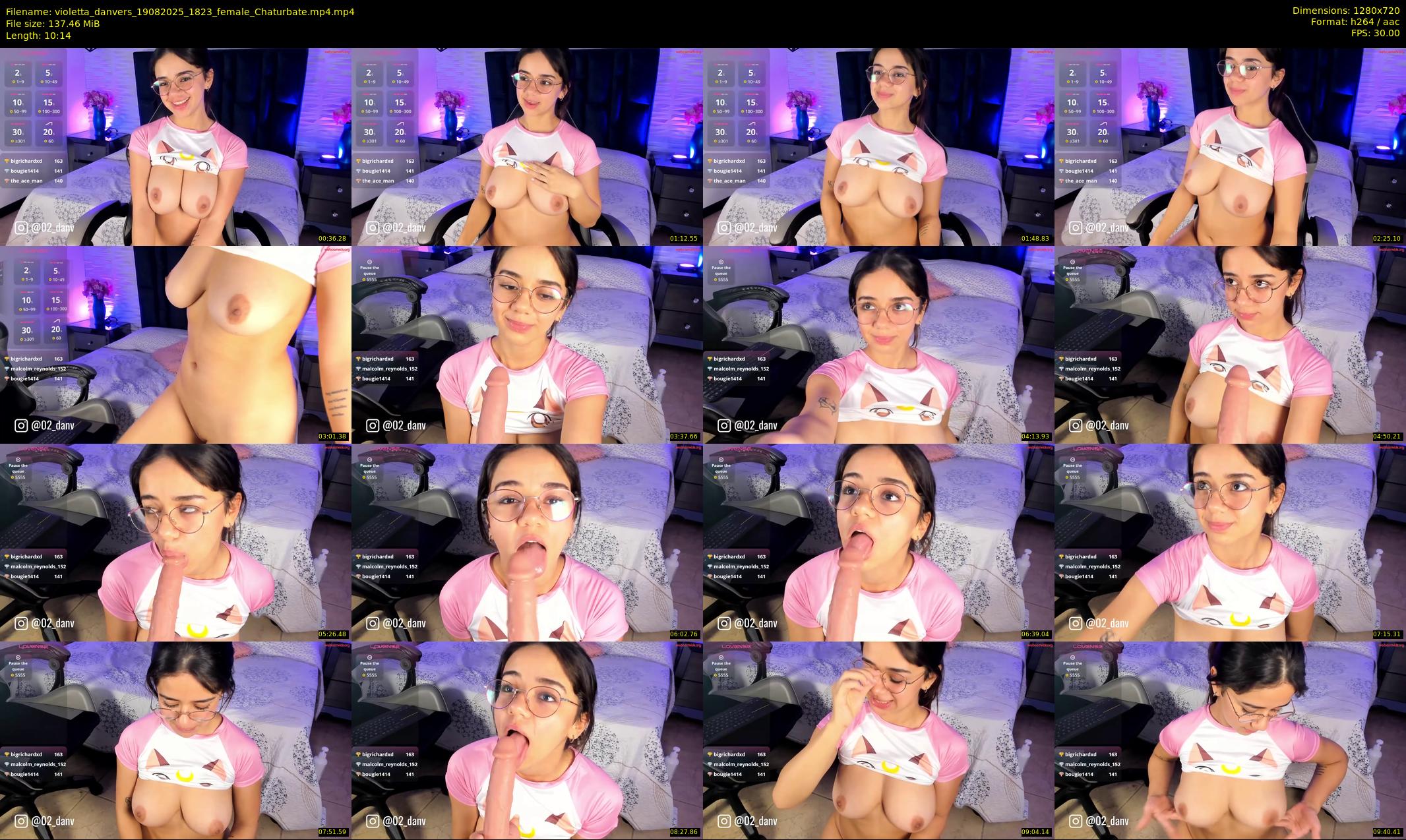 violetta_danvers — 11 minute Chaturbate female cam show recording, 720p, Aug 19, 2025