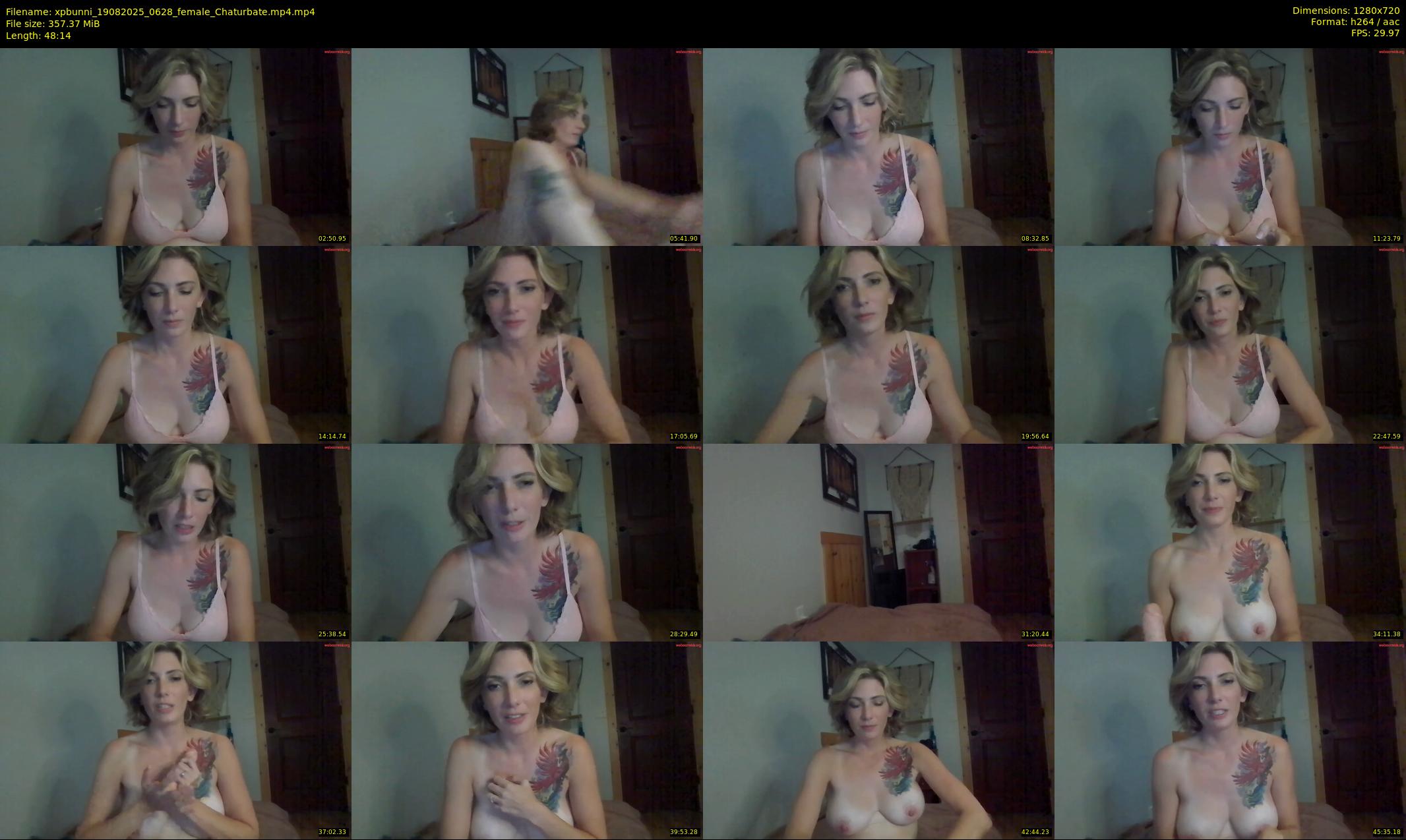 xpbunni — 49 minute Chaturbate female cam show recording, 720p, Aug 19, 2025