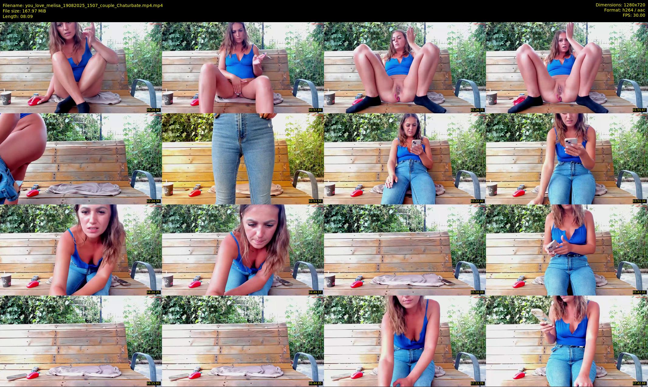you_love_melisa — 9 minute Chaturbate female cam show recording, 720p, Aug 19, 2025