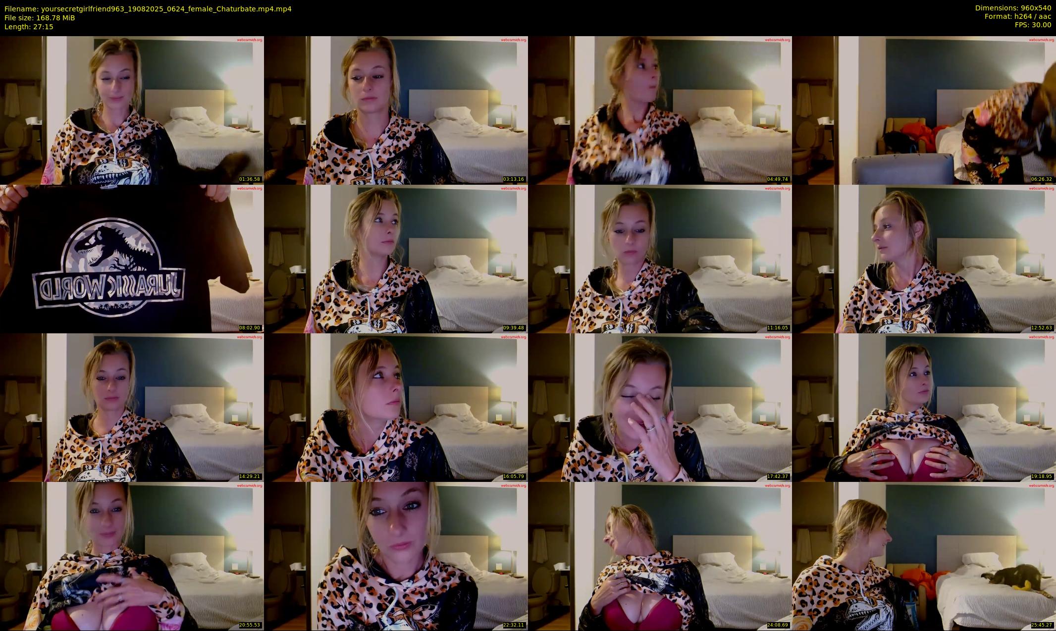 yoursecretgirlfriend963 — 28 minute Chaturbate female cam show recording, 480p, Aug 19, 2025