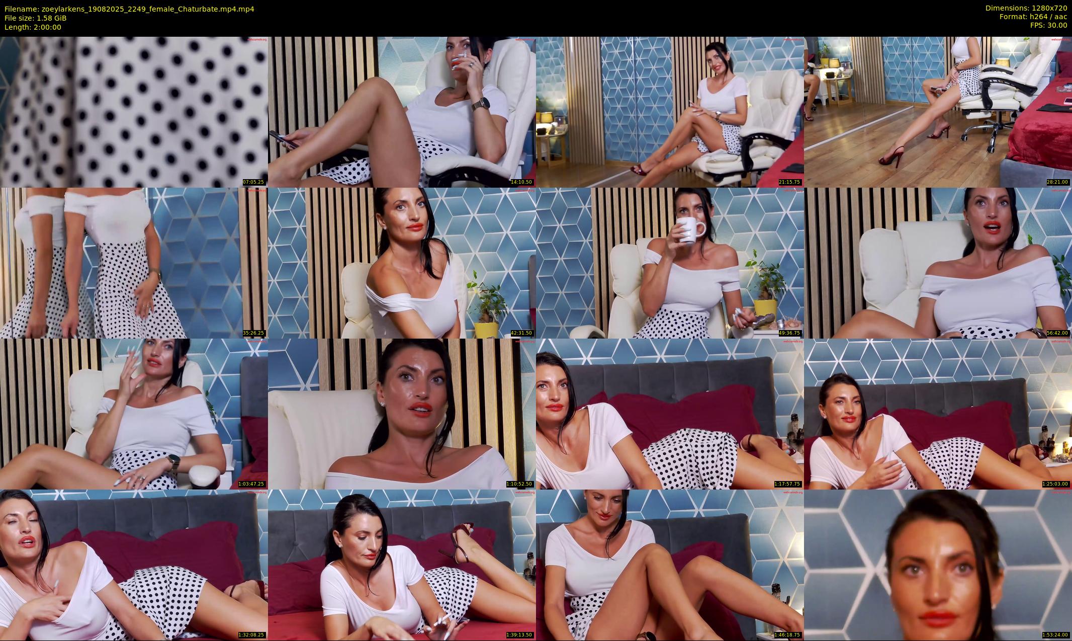 zoeylarkens — 120 minute Chaturbate female cam show recording, 720p, Aug 19, 2025
