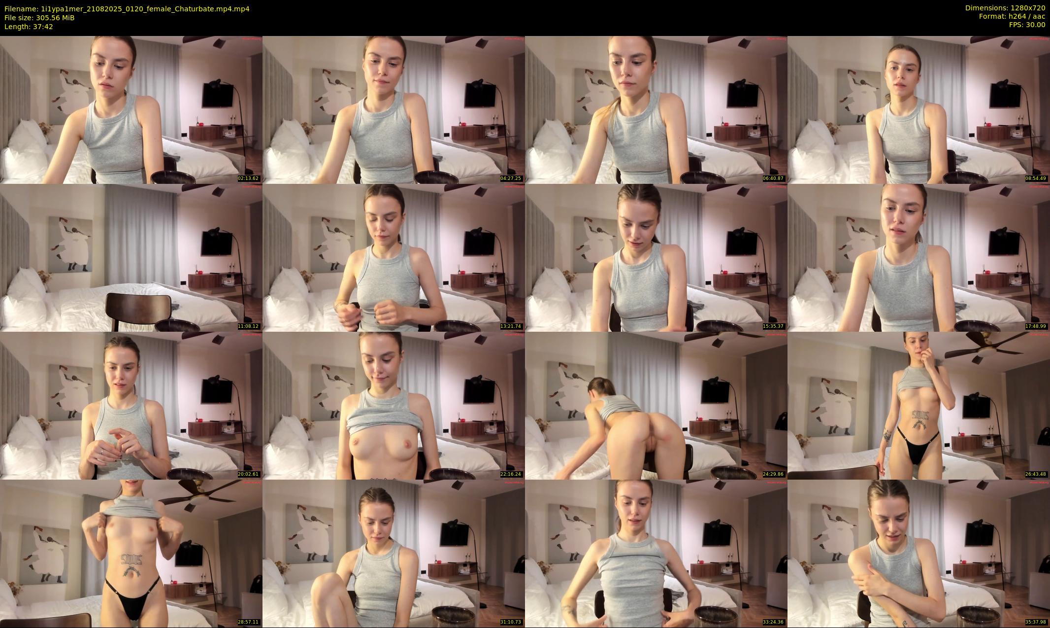 1i1ypa1mer — 38 minute Chaturbate female cam show recording, 720p, Aug 21, 2025