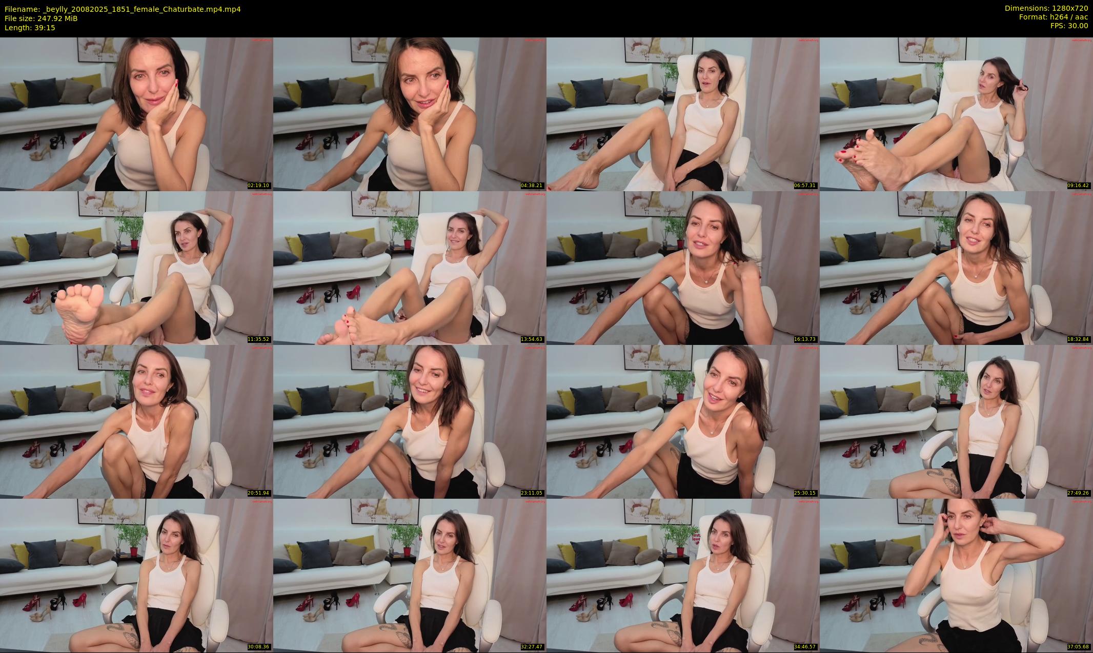 _beylly — 40 minute Chaturbate female cam show recording, 720p, Aug 20, 2025