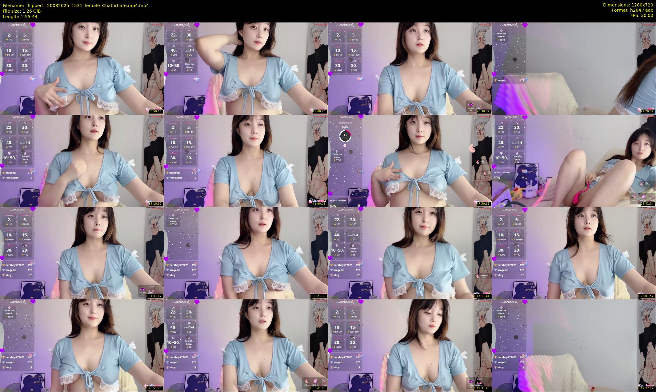 _flipped_ — 116 minute Chaturbate female cam show recording, 720p, Aug 20, 2025