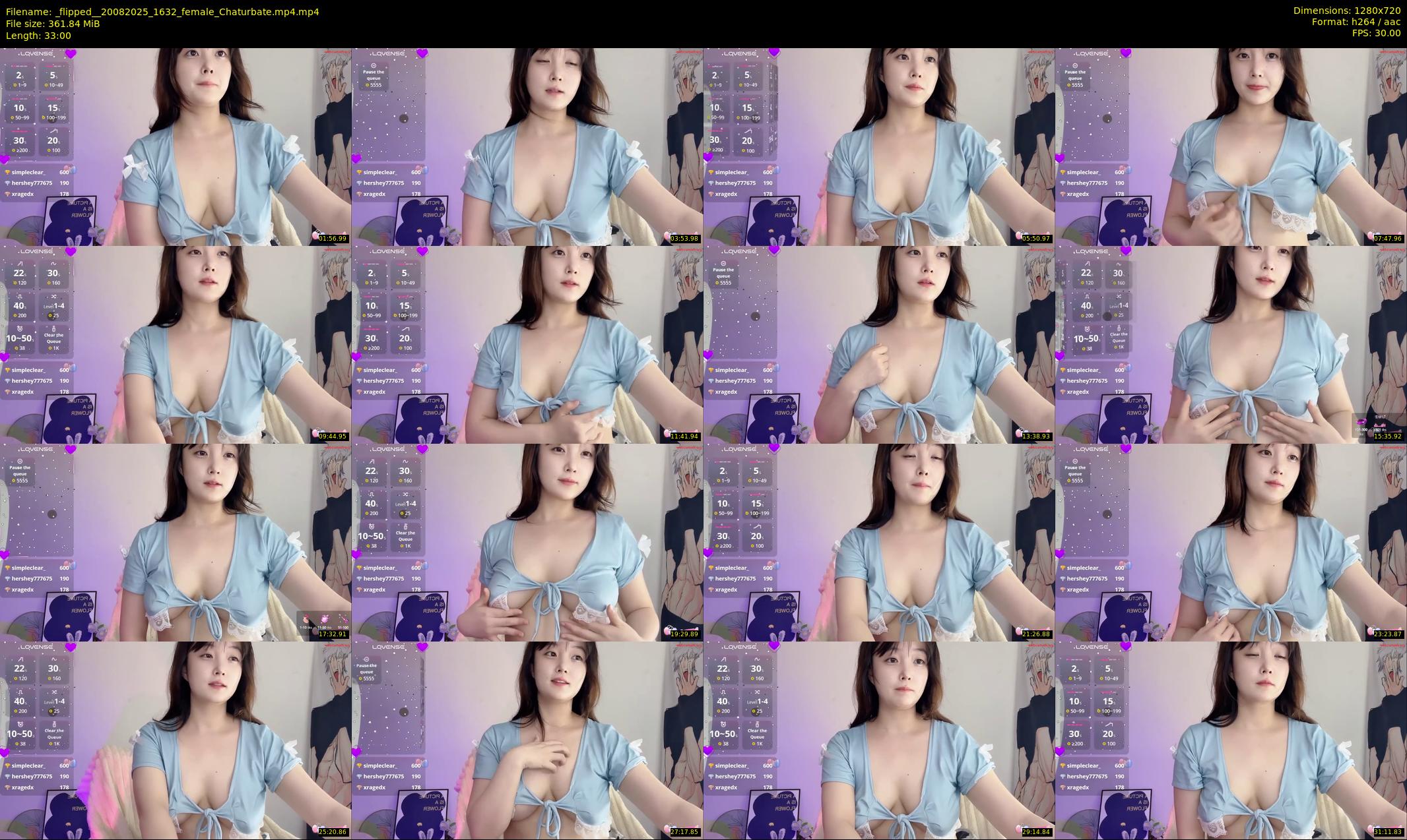 _flipped_ — 33 minute Chaturbate female cam show recording, 720p, Aug 20, 2025
