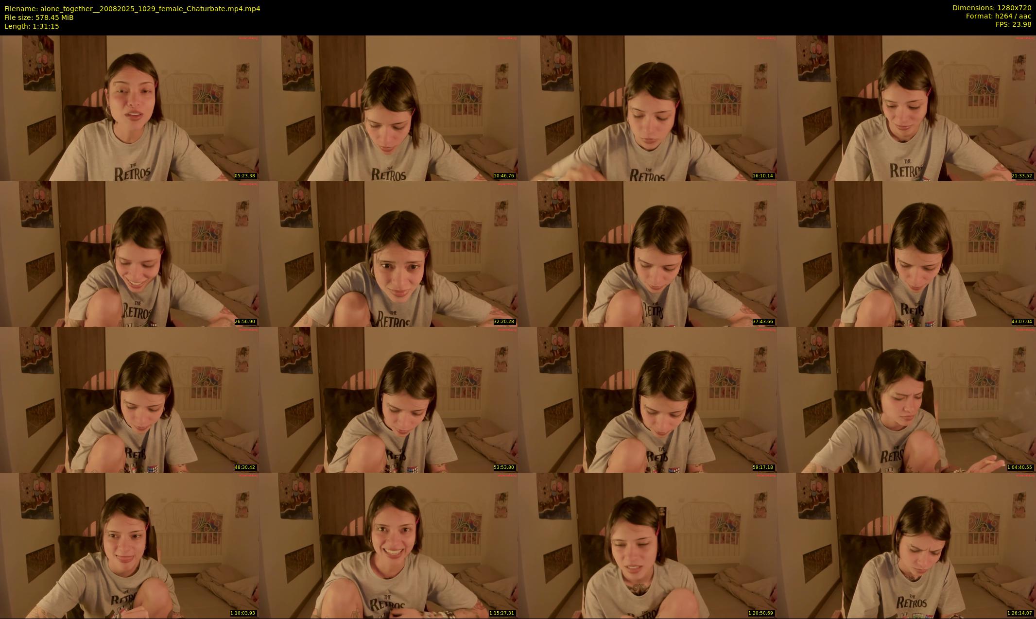alone_together_ — 92 minute Chaturbate female cam show recording, 720p, Aug 20, 2025