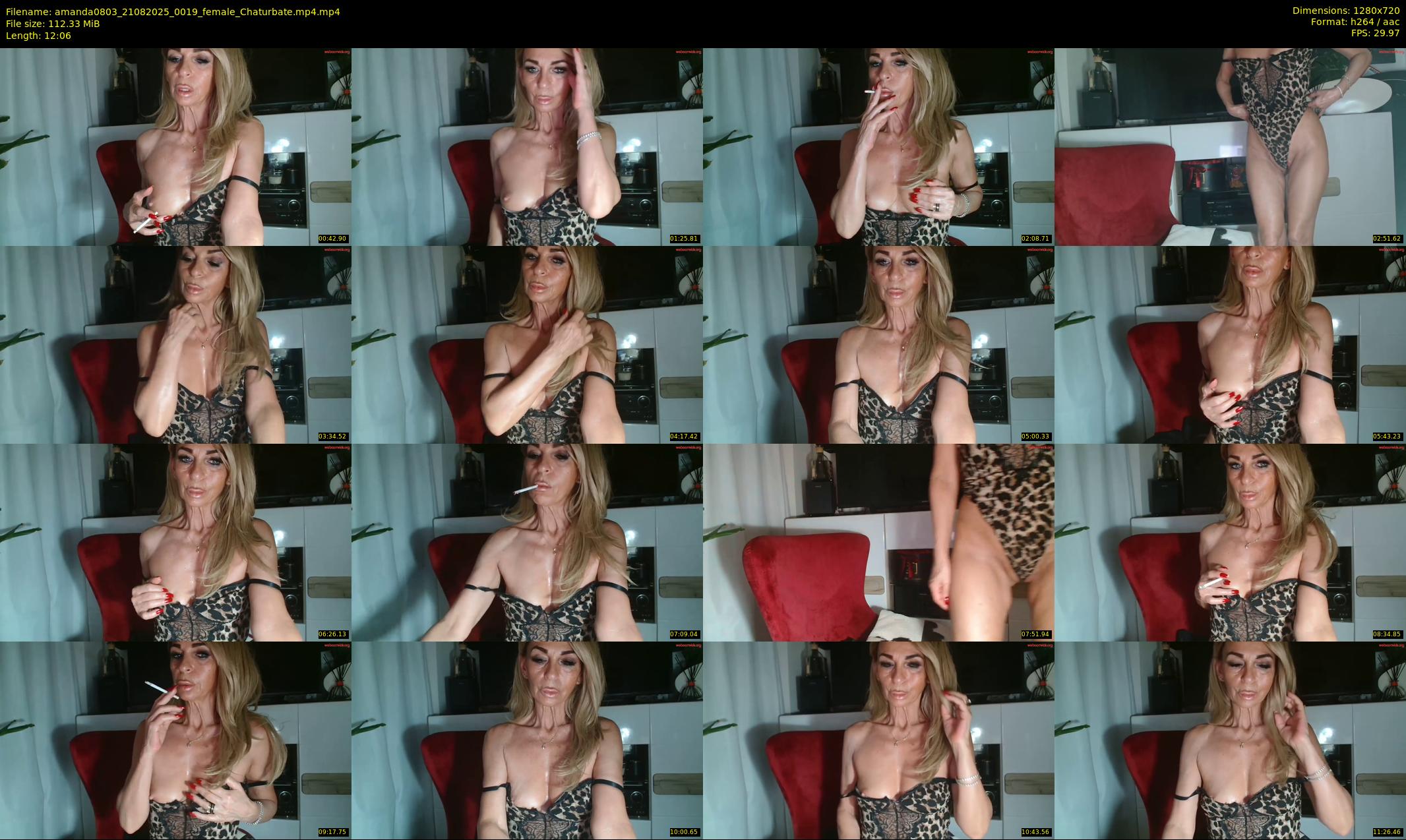 amanda0803 — 13 minute Chaturbate female cam show recording, 720p, Aug 21, 2025
