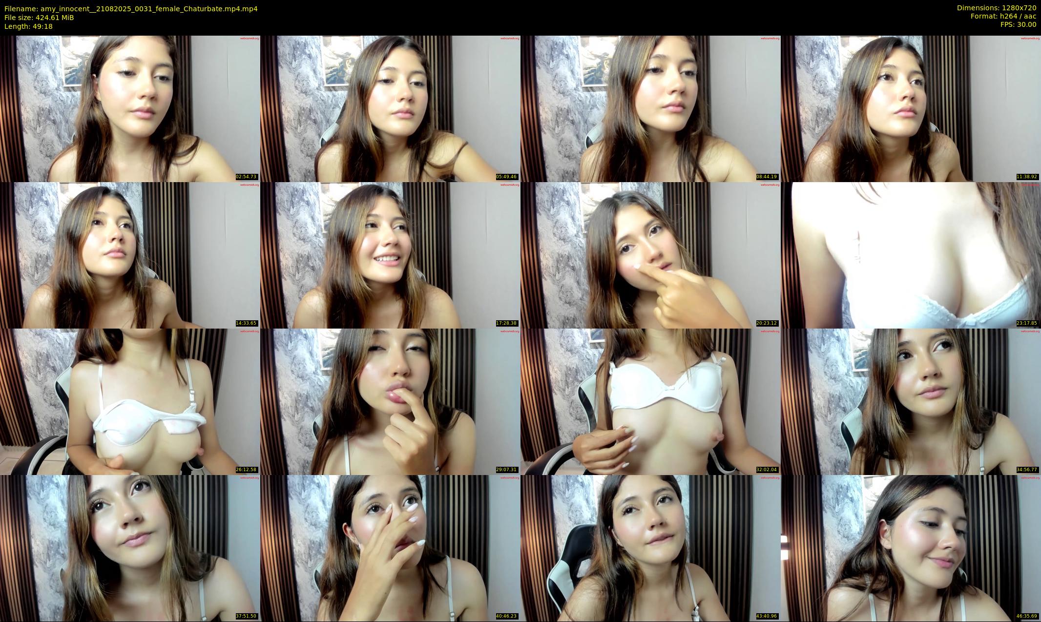 amy_innocent_ — 50 minute Chaturbate female cam show recording, 720p, Aug 21, 2025