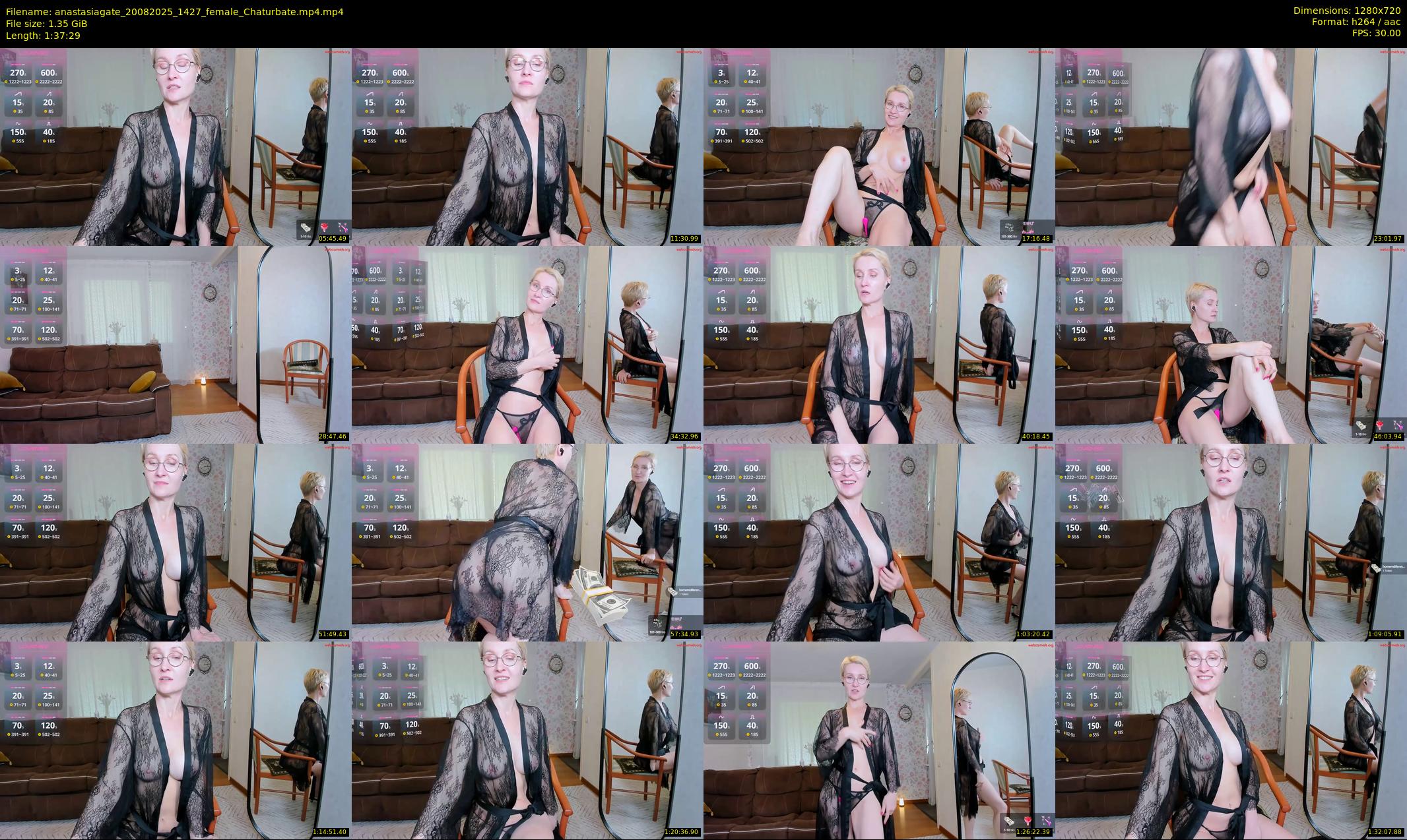 anastasiagate — 98 minute Chaturbate female cam show recording, 720p, Aug 20, 2025