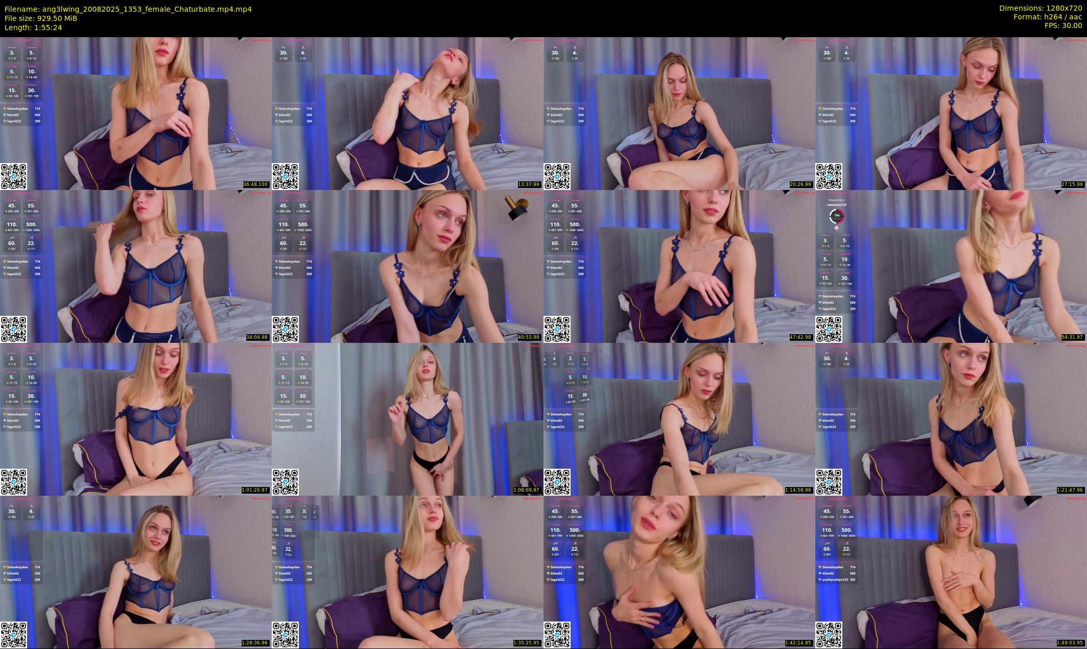ang3lwing — 116 minute Chaturbate female cam show recording, 720p, Aug 20, 2025