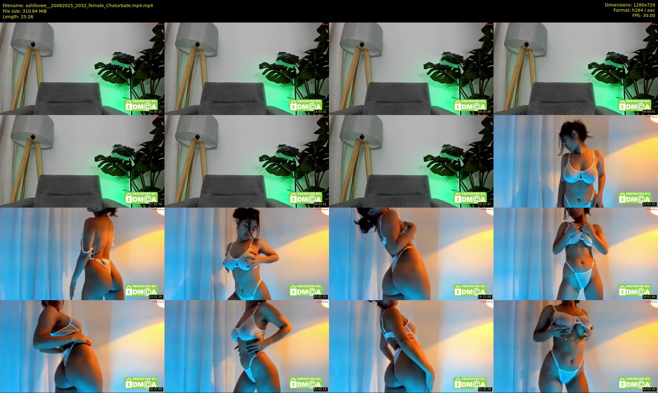 ashllovee_ — 26 minute Chaturbate female cam show recording, 720p, Aug 20, 2025