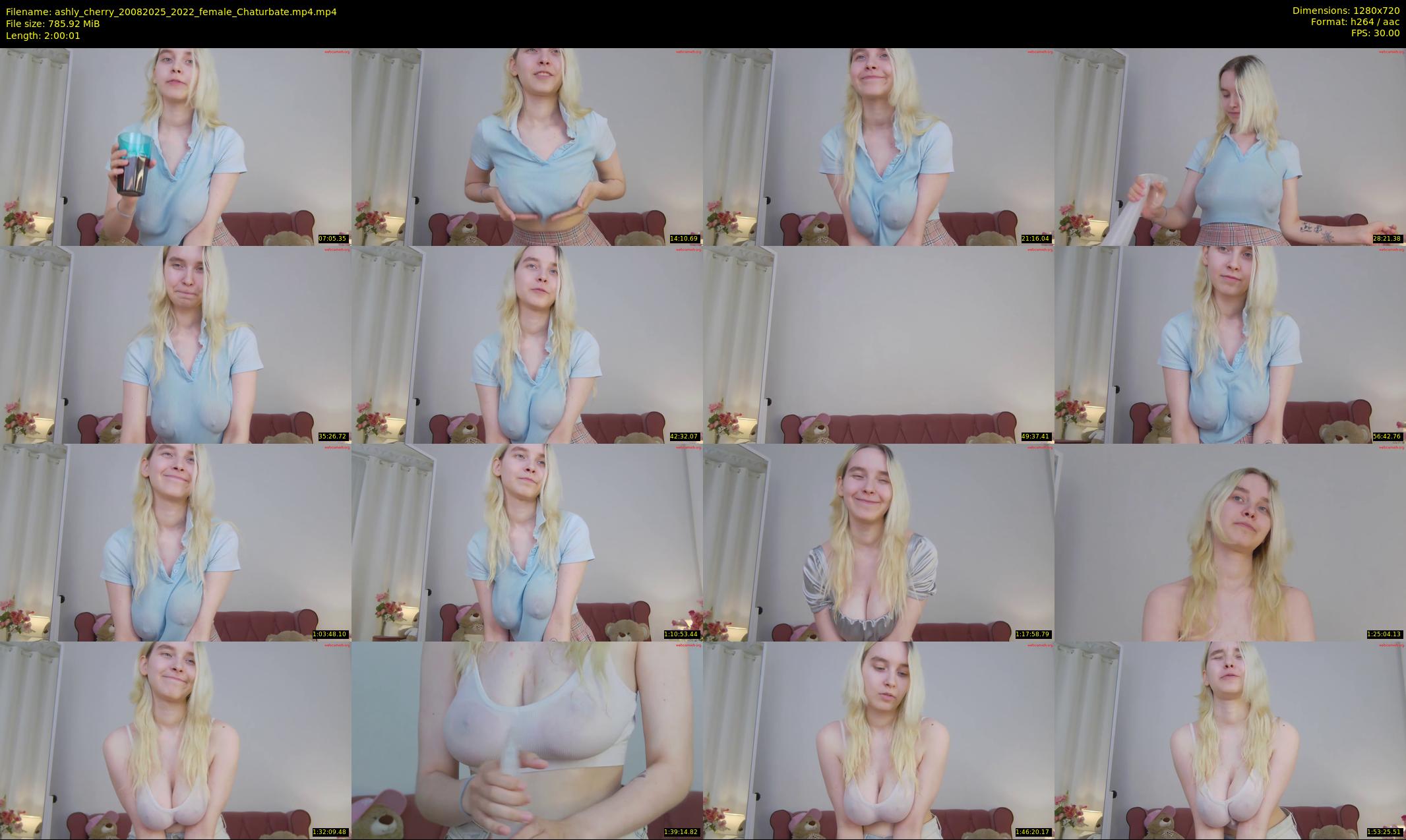 ashly_cherry — 121 minute Chaturbate female cam show recording, 720p, Aug 20, 2025