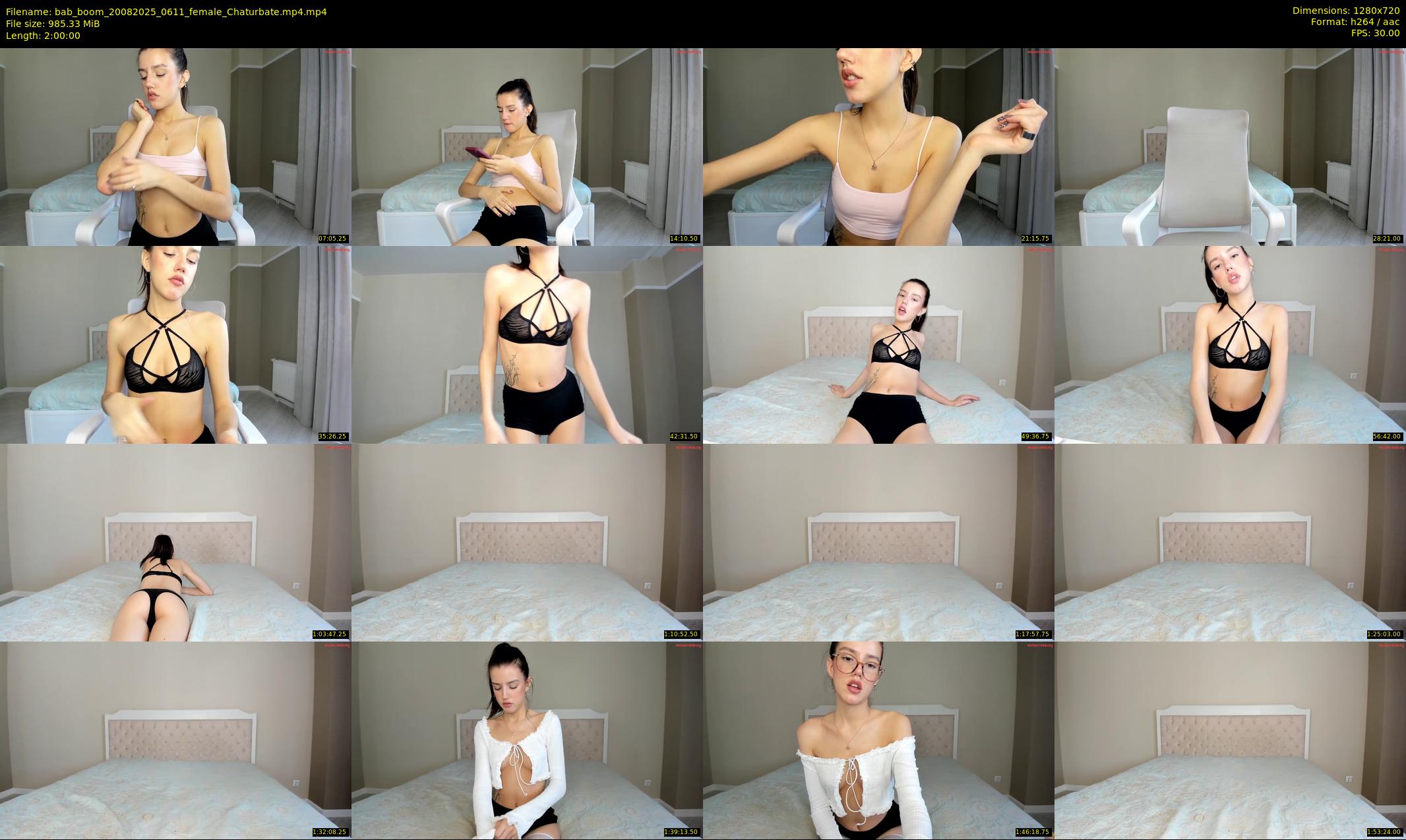 bab_boom — 120 minute Chaturbate couple cam show recording, 720p, Aug 20, 2025