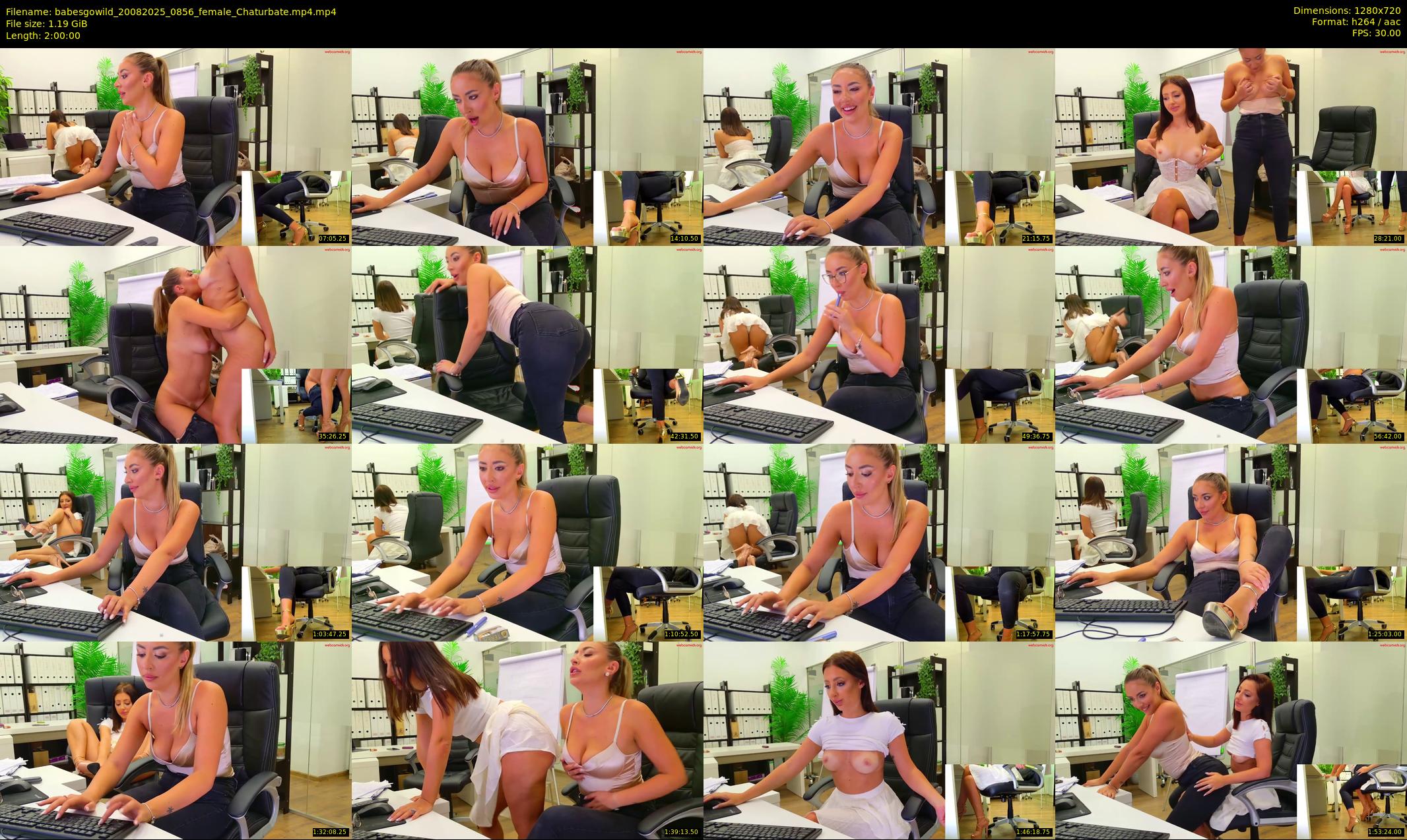 babesgowild — 120 minute Chaturbate couple cam show recording, 720p, Aug 20, 2025