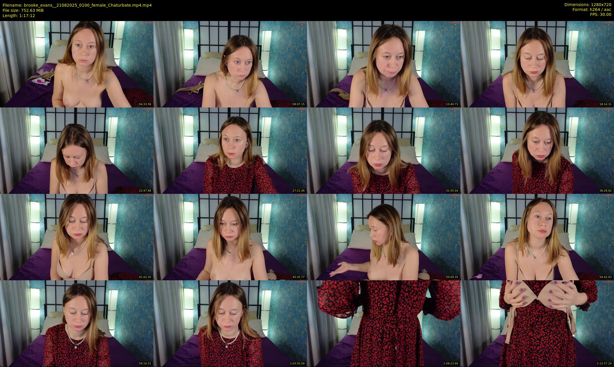 brooke_evans_ — 78 minute Chaturbate female cam show recording, 720p, Aug 21, 2025