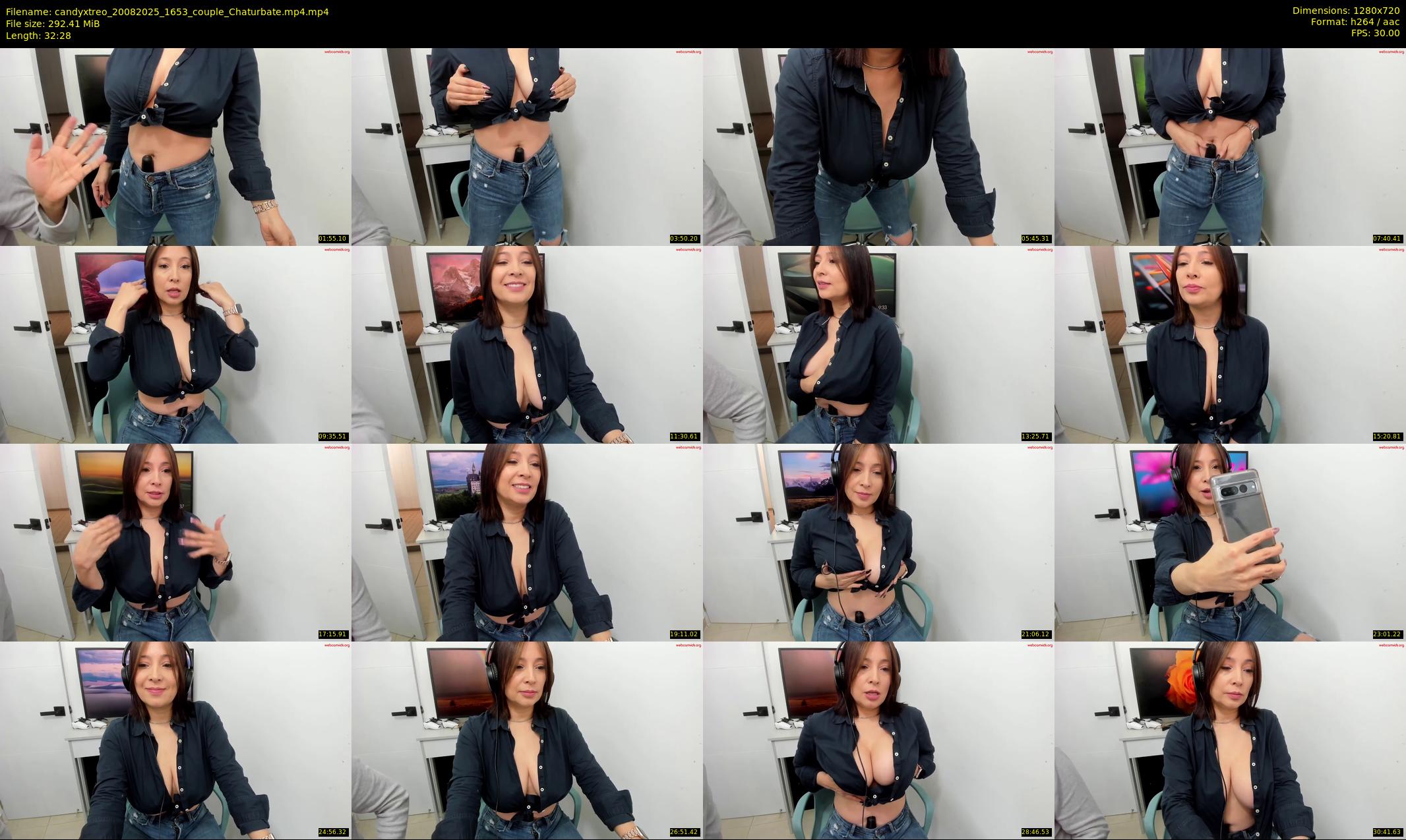 candyxtreo — 33 minute Chaturbate couple cam show recording, 720p, Aug 20, 2025