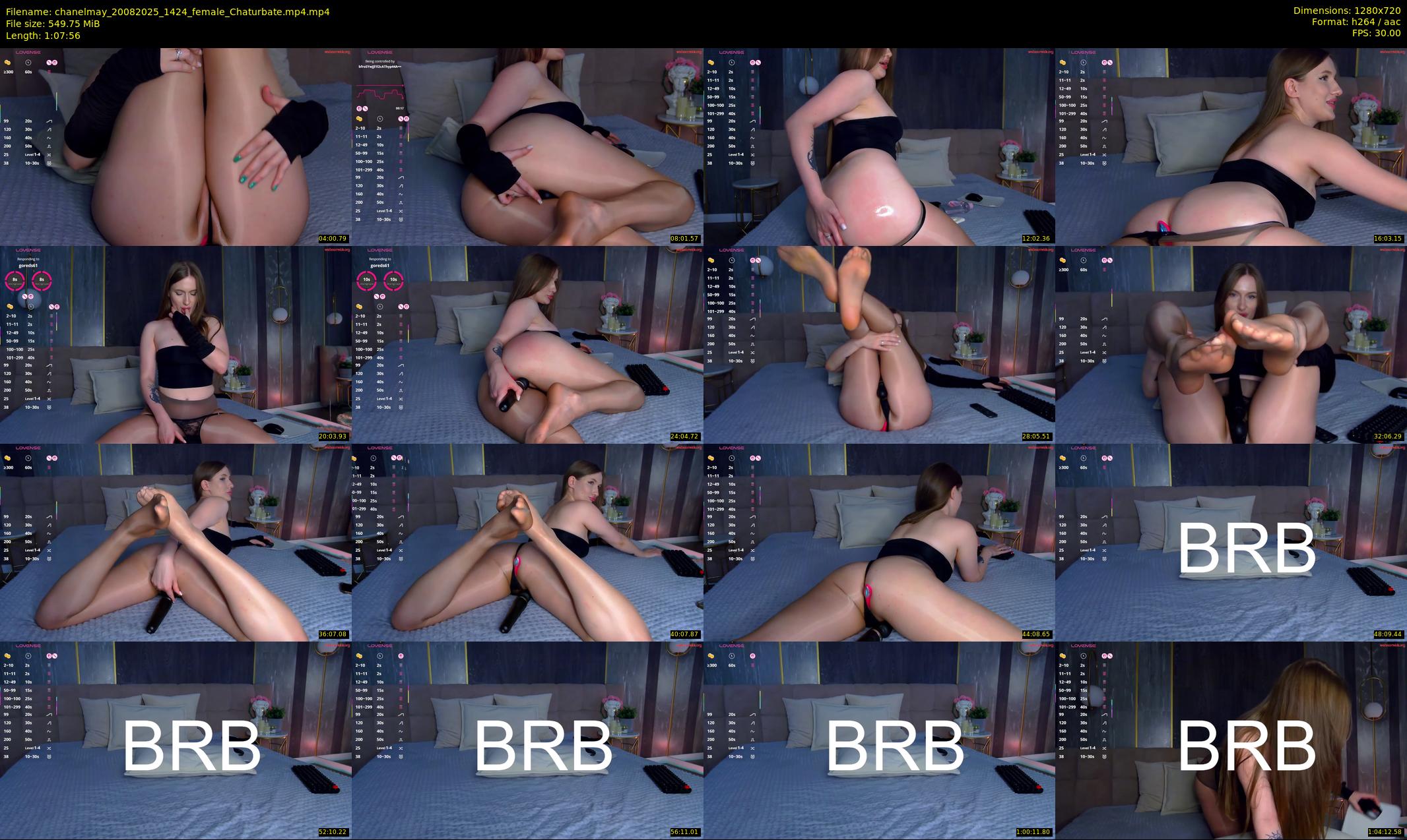 chanelmay — 68 minute Chaturbate female cam show recording, 720p, Aug 20, 2025
