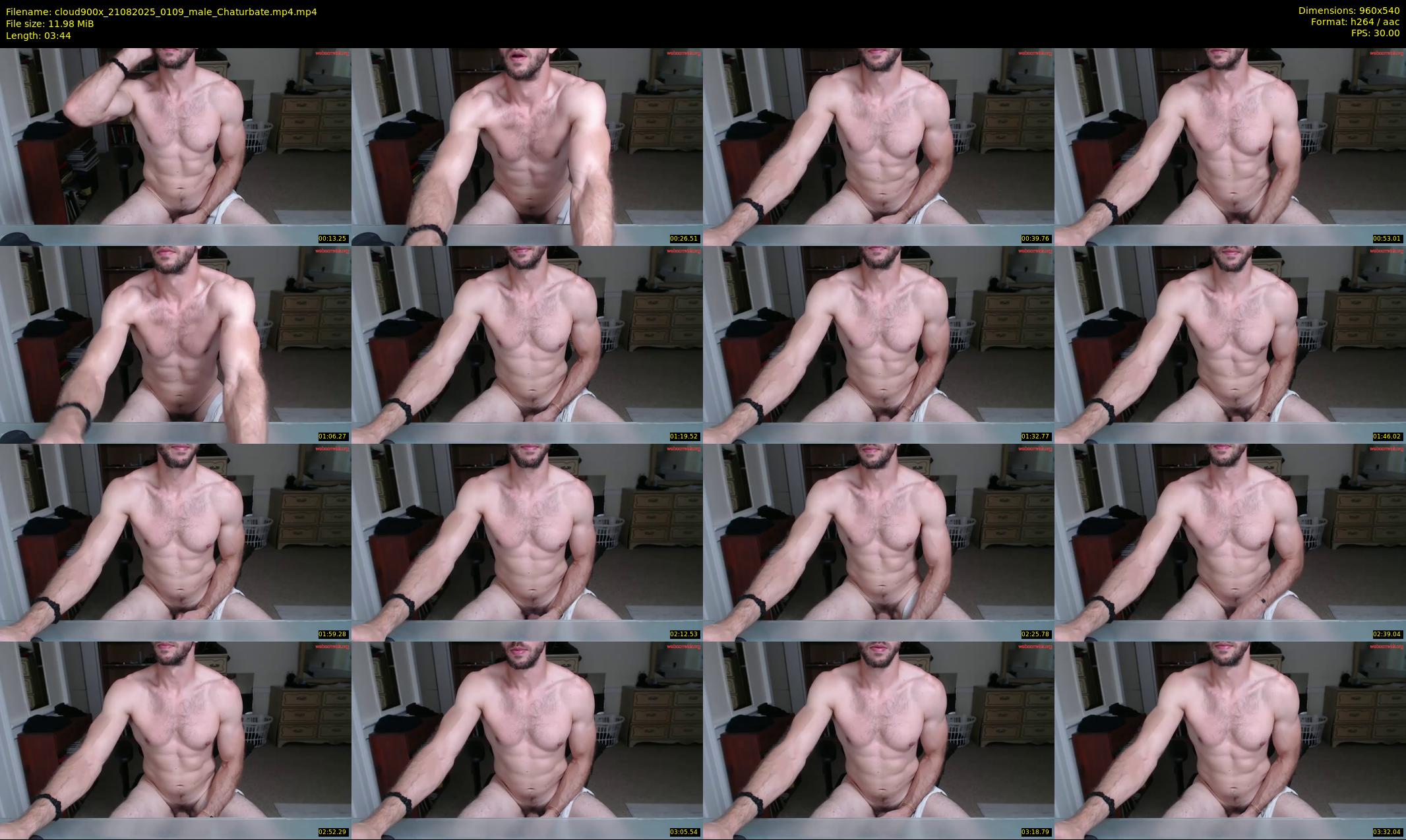 cloud900x — 4 minute Chaturbate male cam show recording, 480p, Aug 21, 2025
