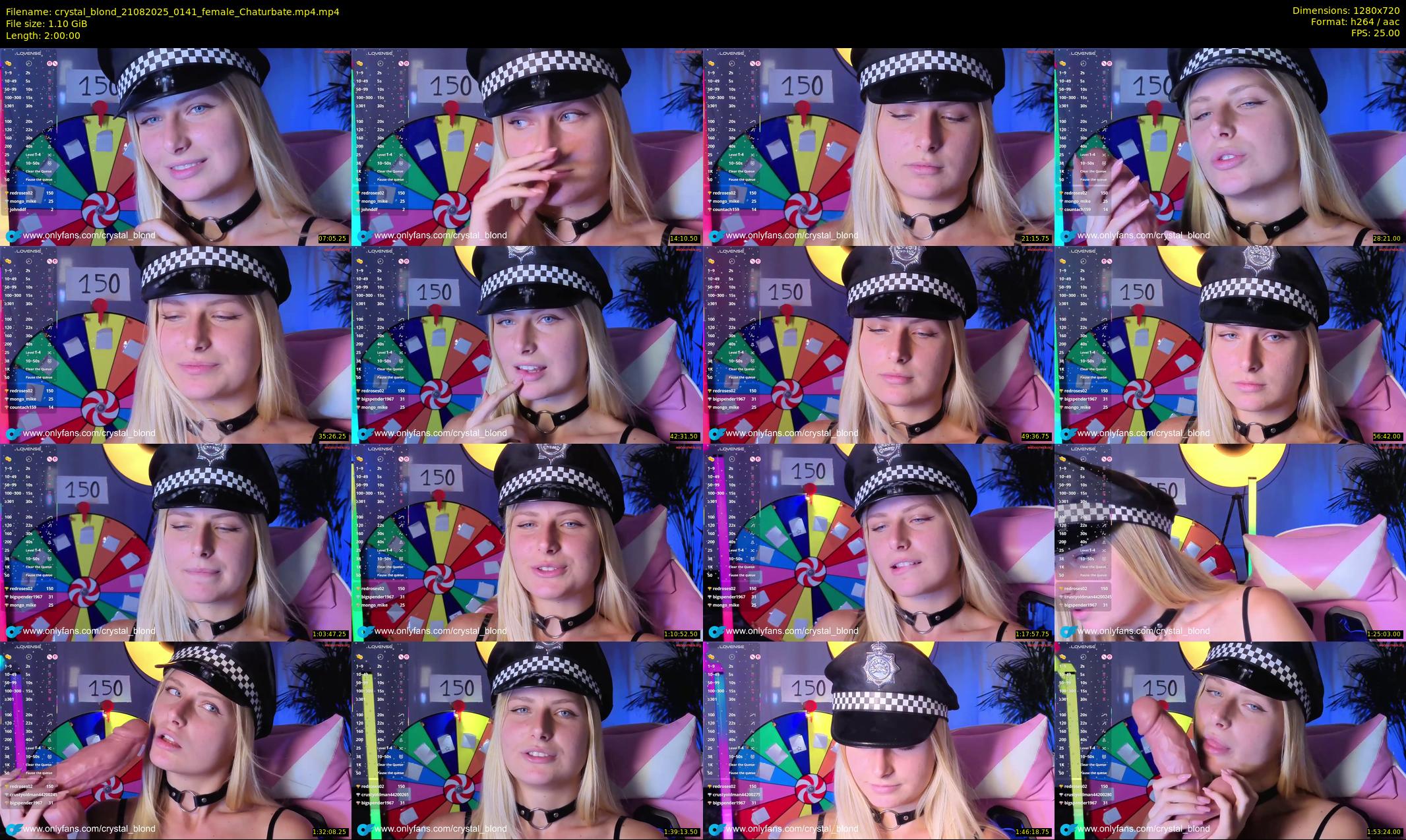 crystal_blond — 120 minute Chaturbate female cam show recording, 720p, Aug 21, 2025