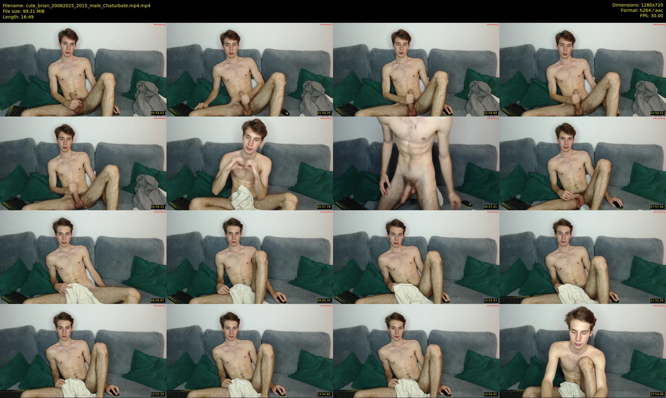 cute_brian — 17 minute Chaturbate male cam show recording, 720p, Aug 20, 2025