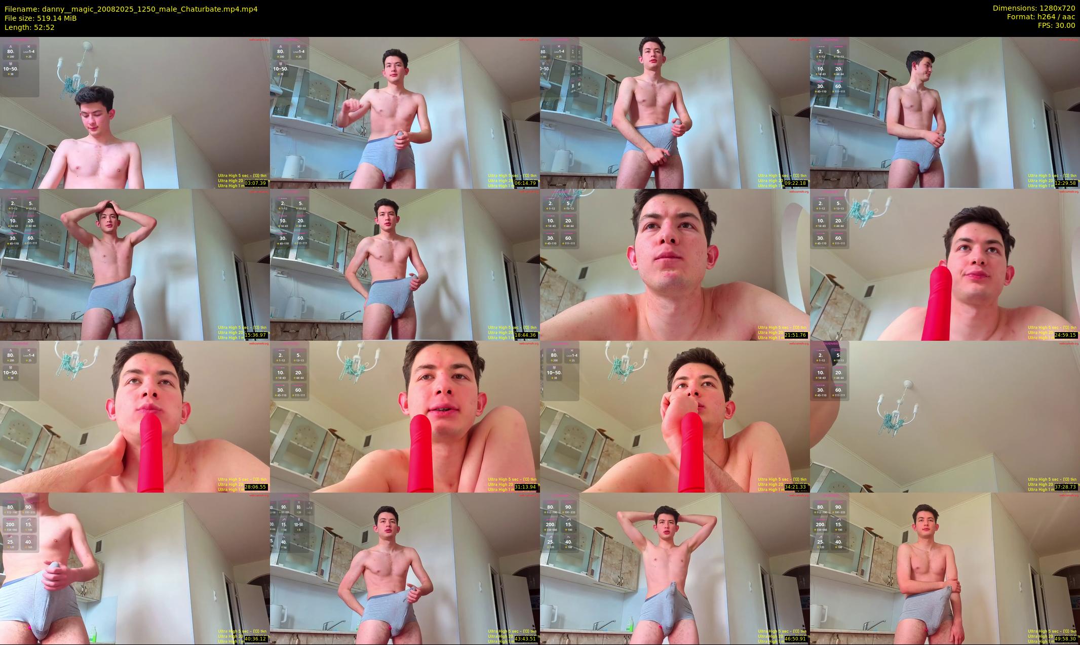 danny__magic — 53 minute Chaturbate male cam show recording, 720p, Aug 20, 2025