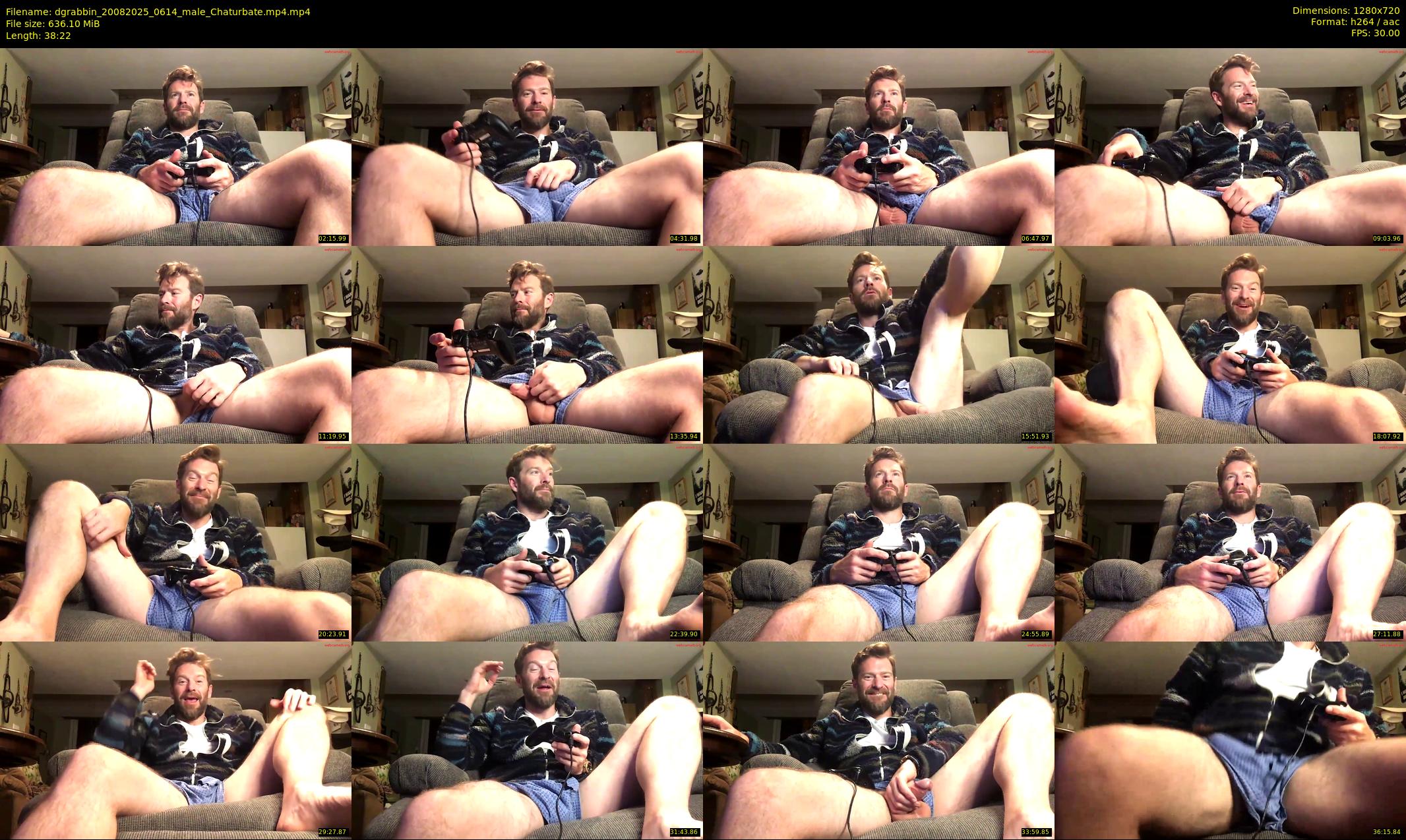 dgrabbin — 39 minute Chaturbate male cam show recording, 720p, Aug 20, 2025