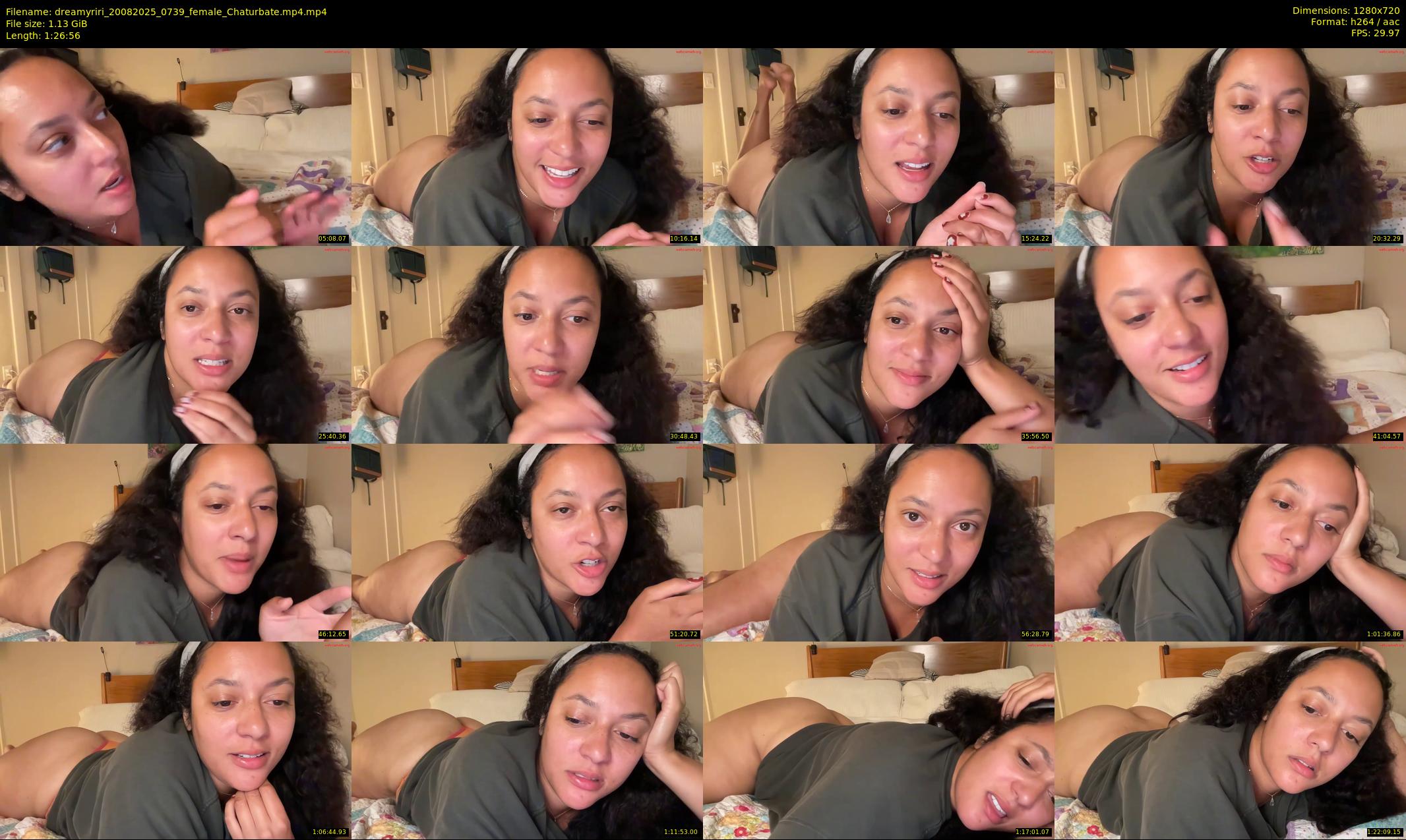 dreamyriri — 87 minute Chaturbate female cam show recording, 720p, Aug 20, 2025