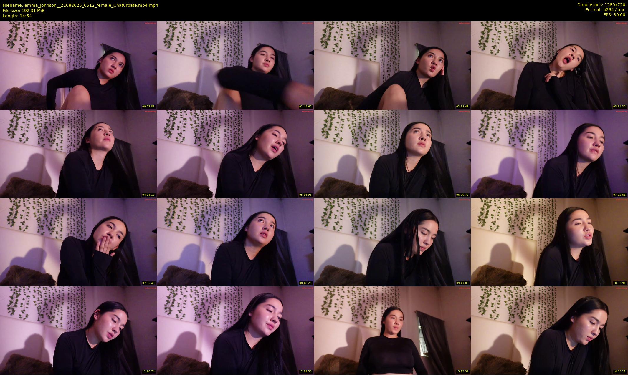 emma_johnson_ — 15 minute Chaturbate female cam show recording, 720p, Aug 21, 2025