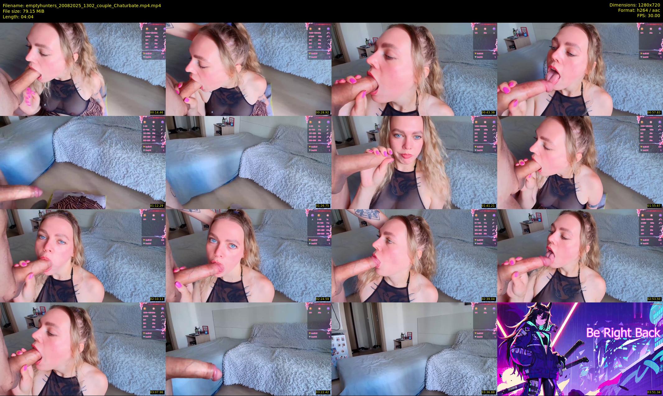 emptyhunters — 5 minute Chaturbate couple cam show recording, 720p, Aug 20, 2025