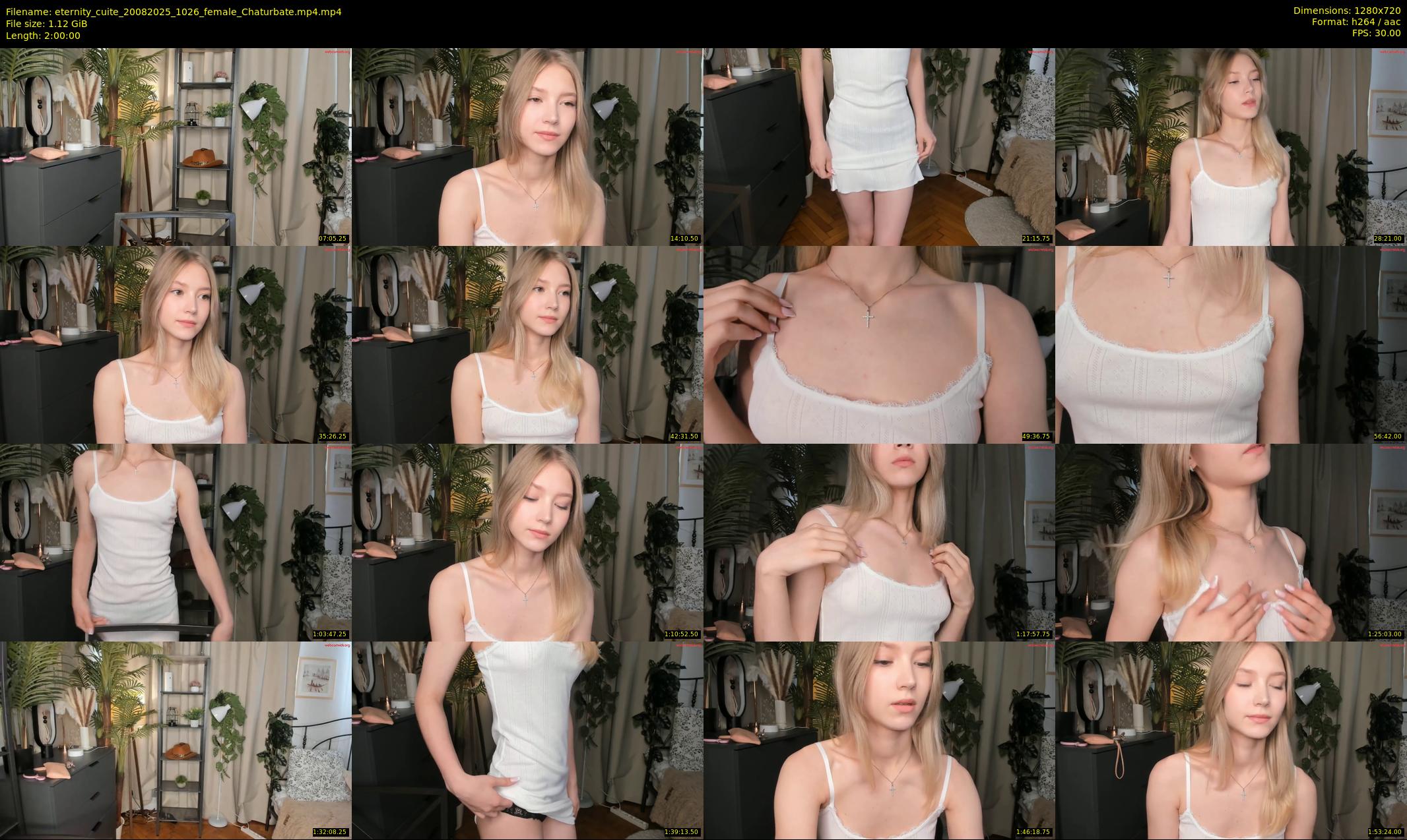 eternity_cuite — 120 minute Chaturbate female cam show recording, 720p, Aug 20, 2025