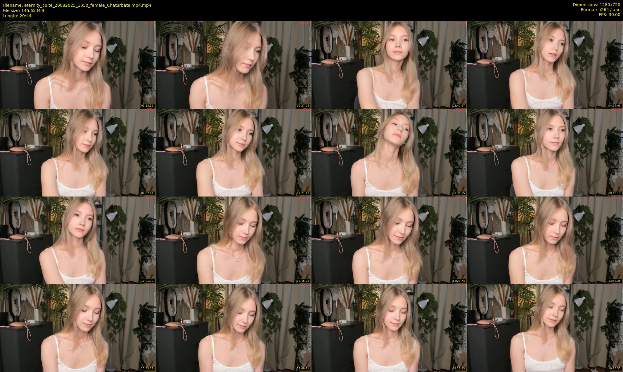 eternity_cuite — 21 minute Chaturbate female cam show recording, 720p, Aug 20, 2025