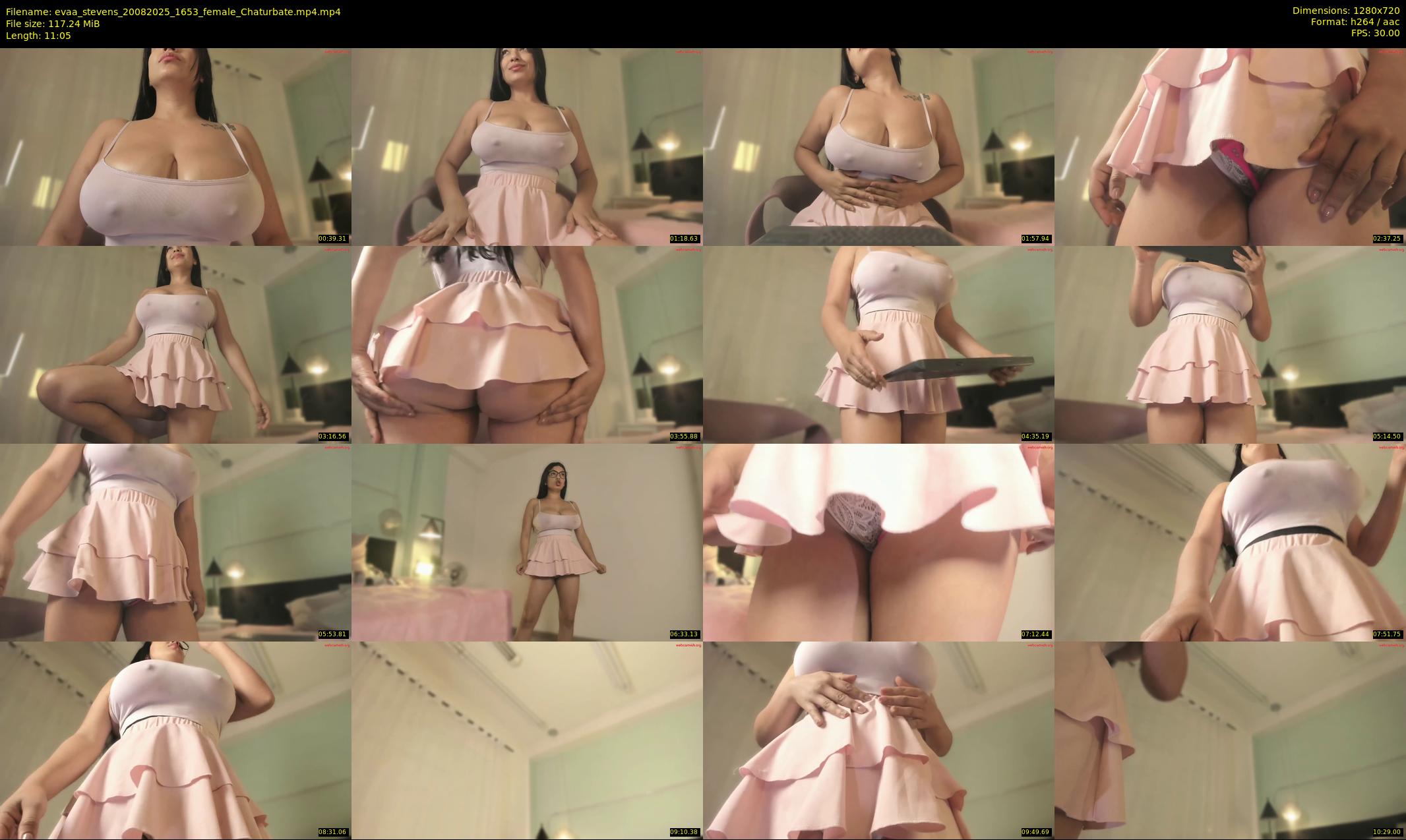 evaa_stevens — 12 minute Chaturbate female cam show recording, 720p, Aug 20, 2025