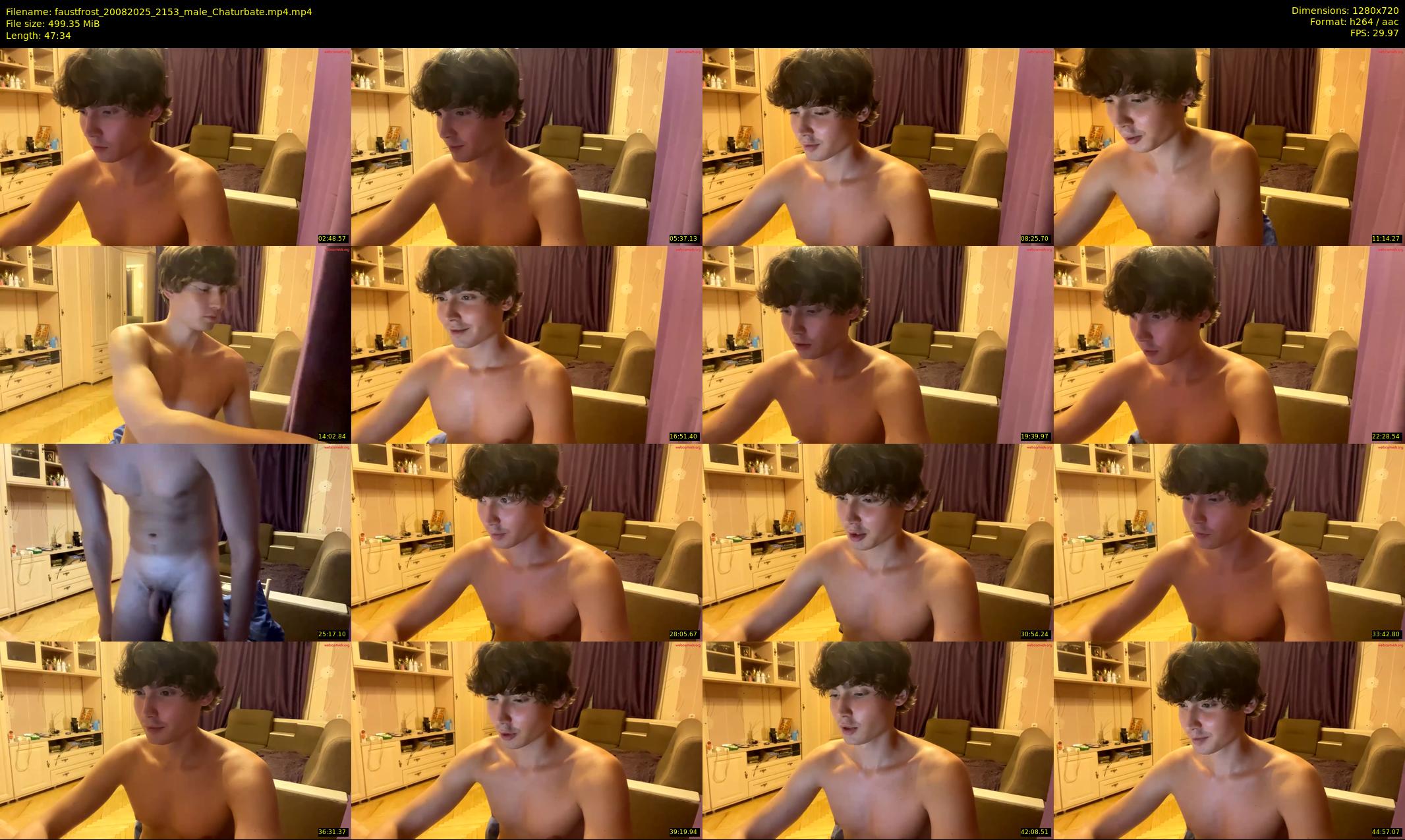 faustfrost — 48 minute Chaturbate male cam show recording, 720p, Aug 20, 2025
