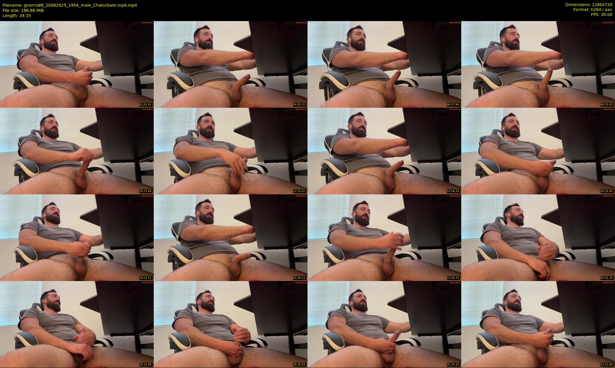 gnorris88 — 35 minute Chaturbate male cam show recording, 720p, Aug 20, 2025