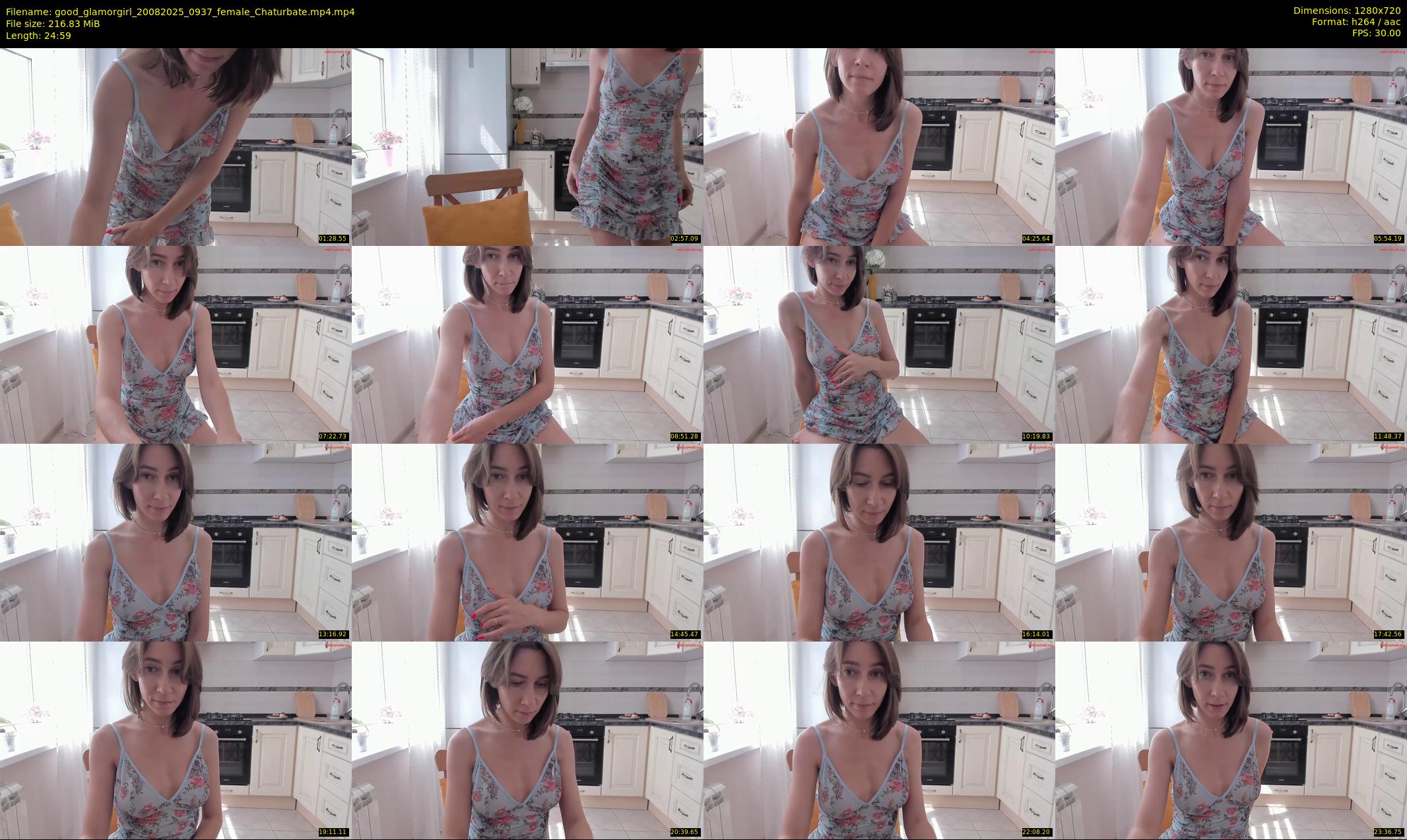 good_glamorgirl — 25 minute Chaturbate female cam show recording, 720p, Aug 20, 2025