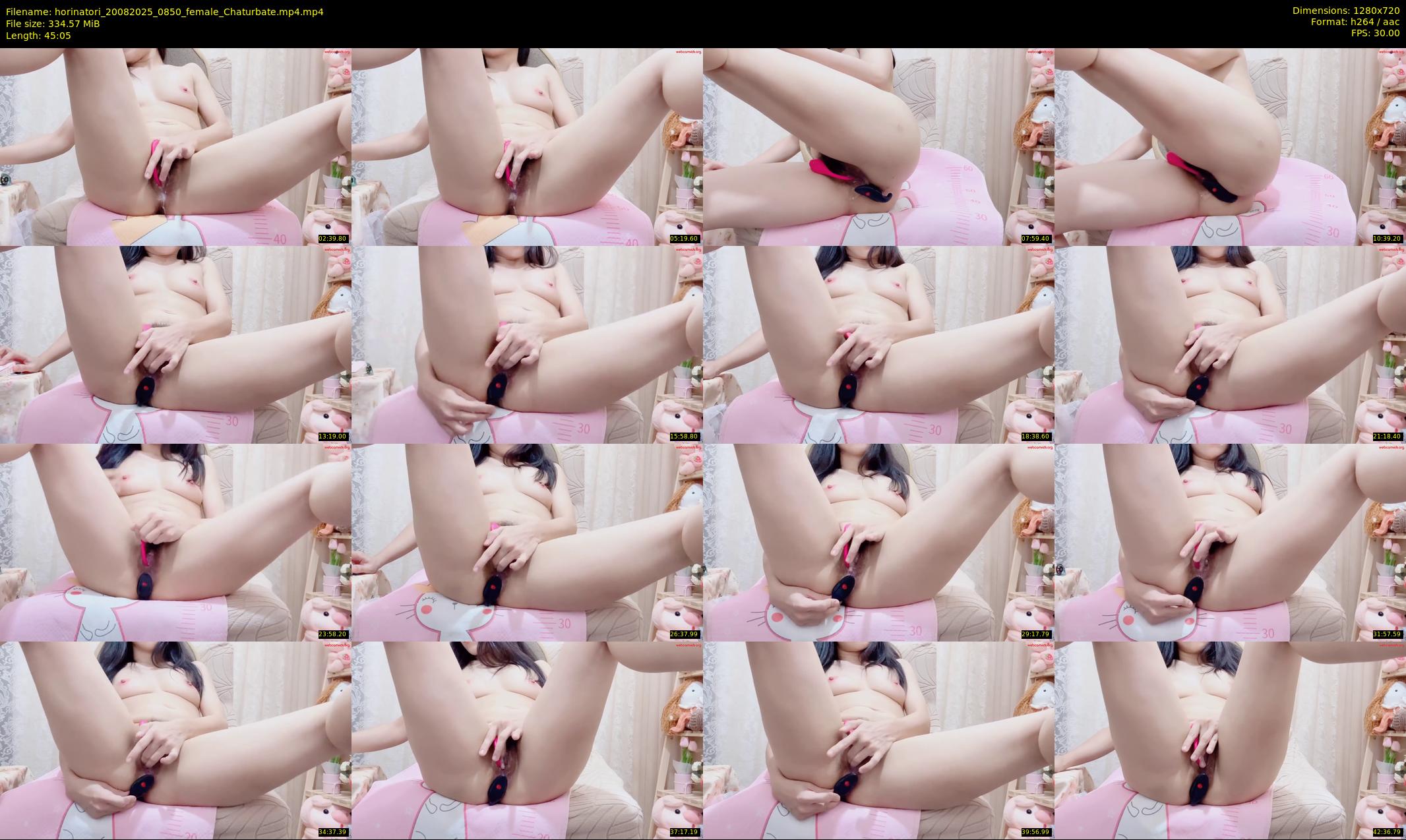 horinatori — 46 minute Chaturbate female cam show recording, 720p, Aug 20, 2025