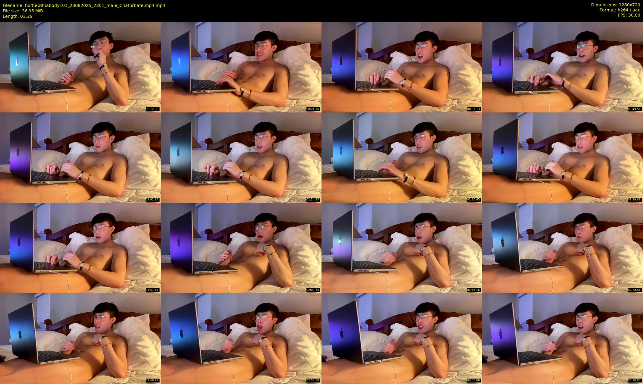 hottiewithabody101 — 4 minute Chaturbate male cam show recording, 720p, Aug 20, 2025
