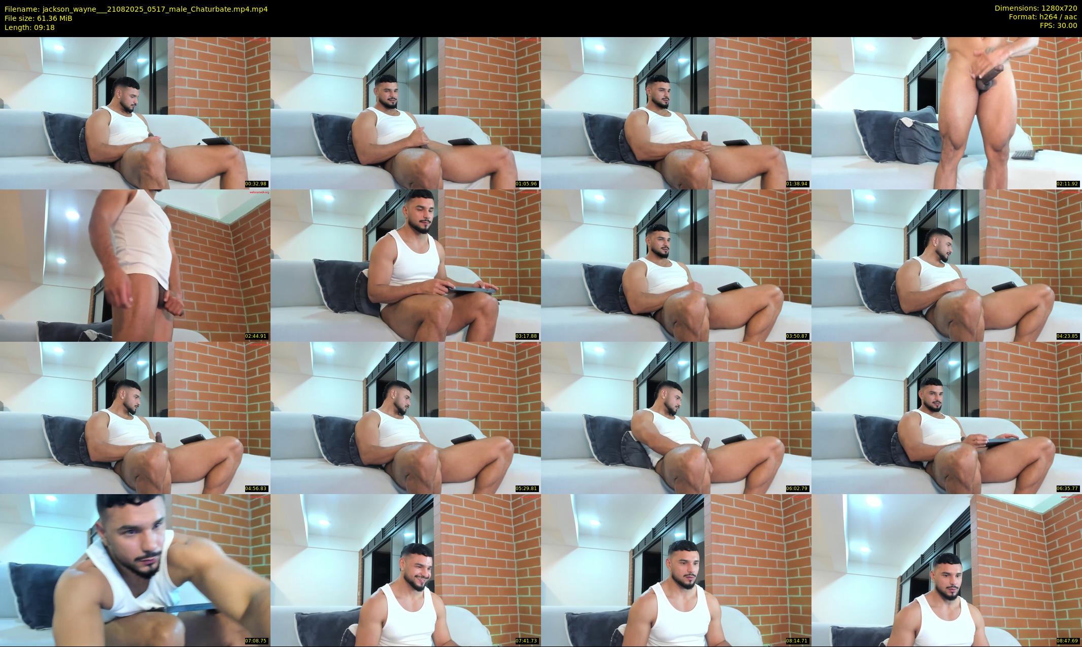 jackson_wayne__ — 10 minute Chaturbate male cam show recording, 720p, Aug 21, 2025