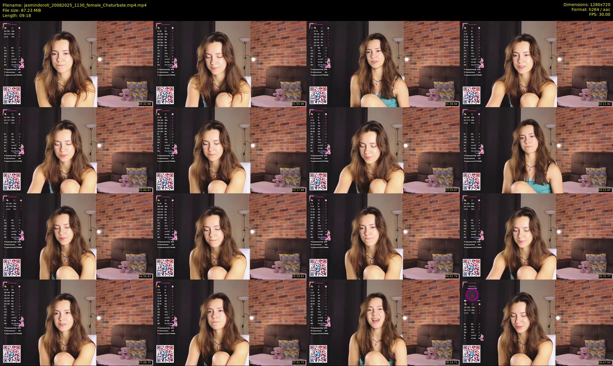 jasmindoroti — 10 minute Chaturbate female cam show recording, 720p, Aug 20, 2025