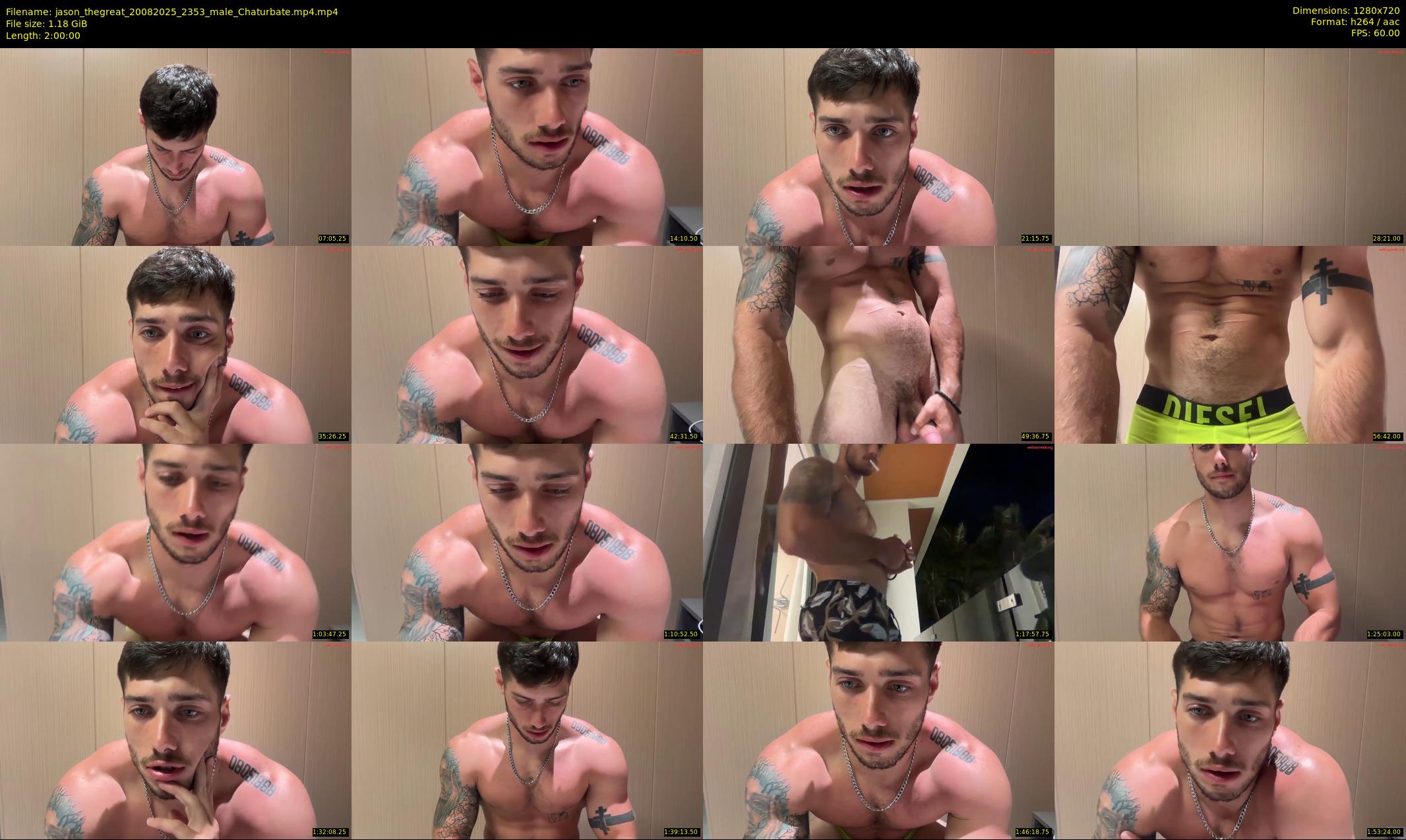 jason_thegreat — 120 minute Chaturbate male cam show recording, 720p, Aug 20, 2025