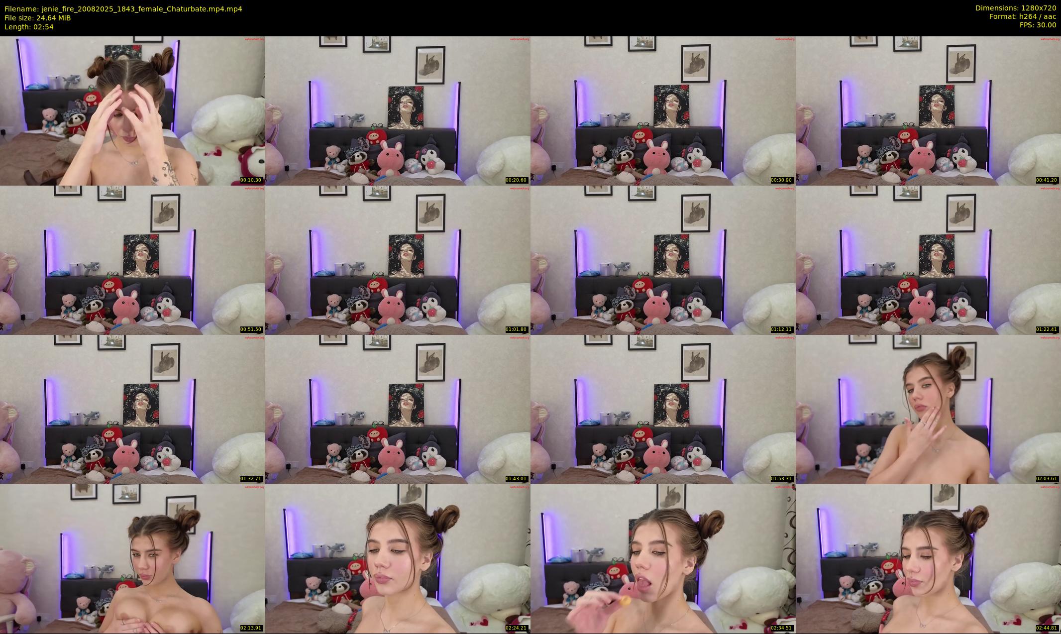 jenie_fire — 3 minute Chaturbate female cam show recording, 720p, Aug 20, 2025