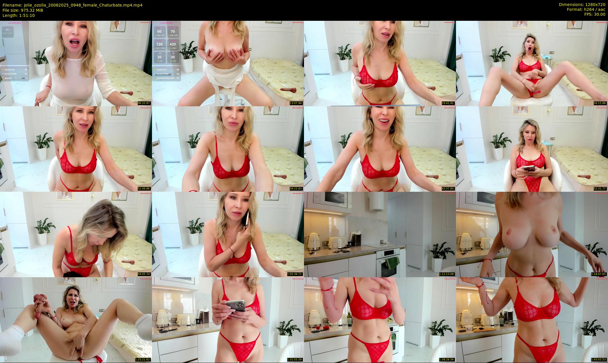 jolie_ozolla — 112 minute Chaturbate female cam show recording, 720p, Aug 20, 2025