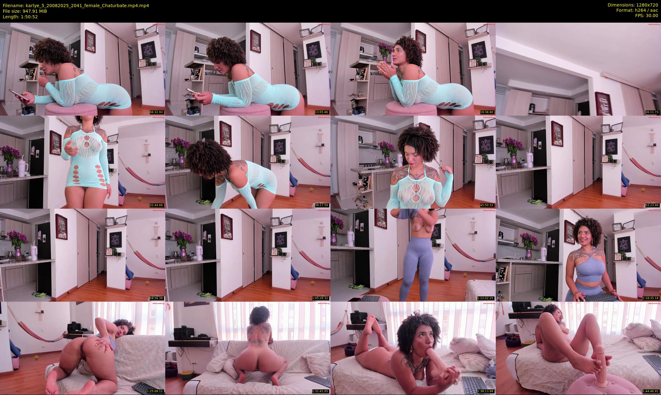 karlye_5 — 111 minute Chaturbate female cam show recording, 720p, Aug 20, 2025