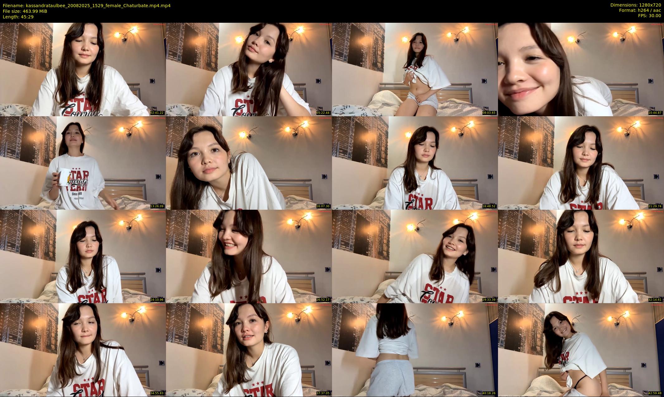 kassandrataulbee — 46 minute Chaturbate female cam show recording, 720p, Aug 20, 2025