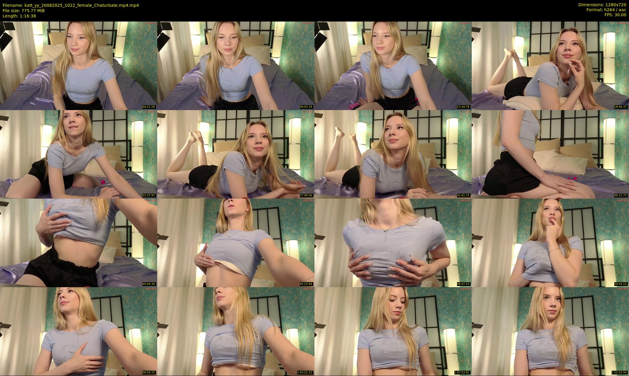katt_yy — 77 minute Chaturbate female cam show recording, 720p, Aug 20, 2025
